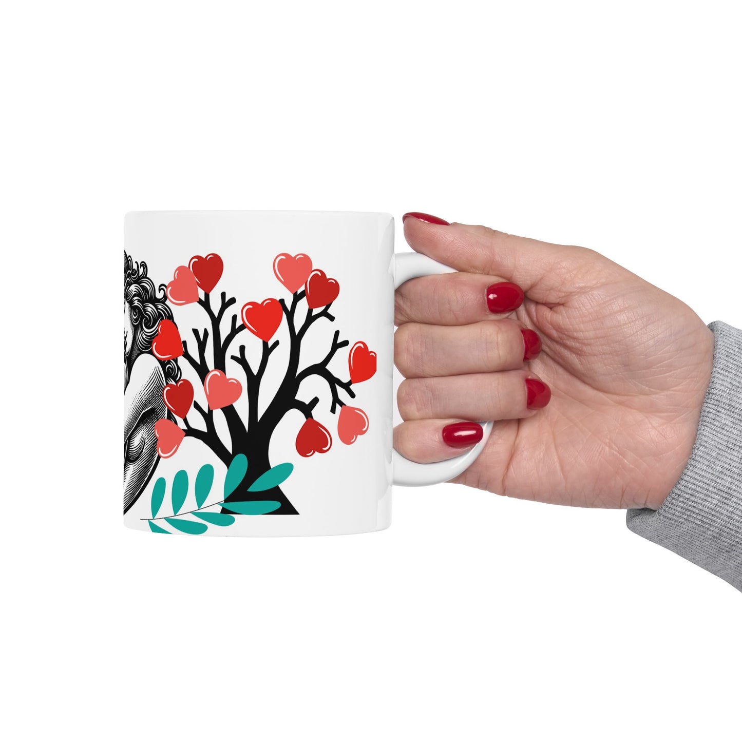 Earth Love Ceramic Mug - Perfect for Nature Lovers