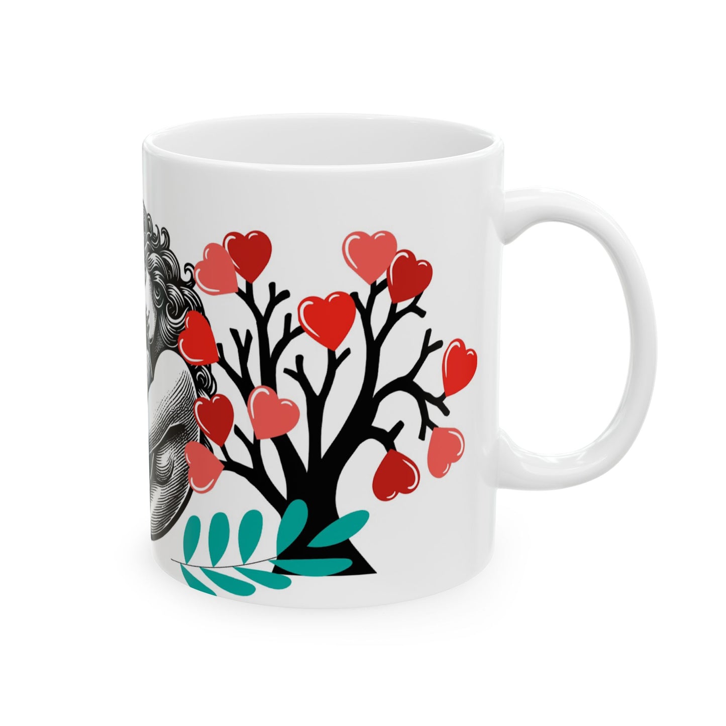 Earth Love Ceramic Mug - Perfect for Nature Lovers