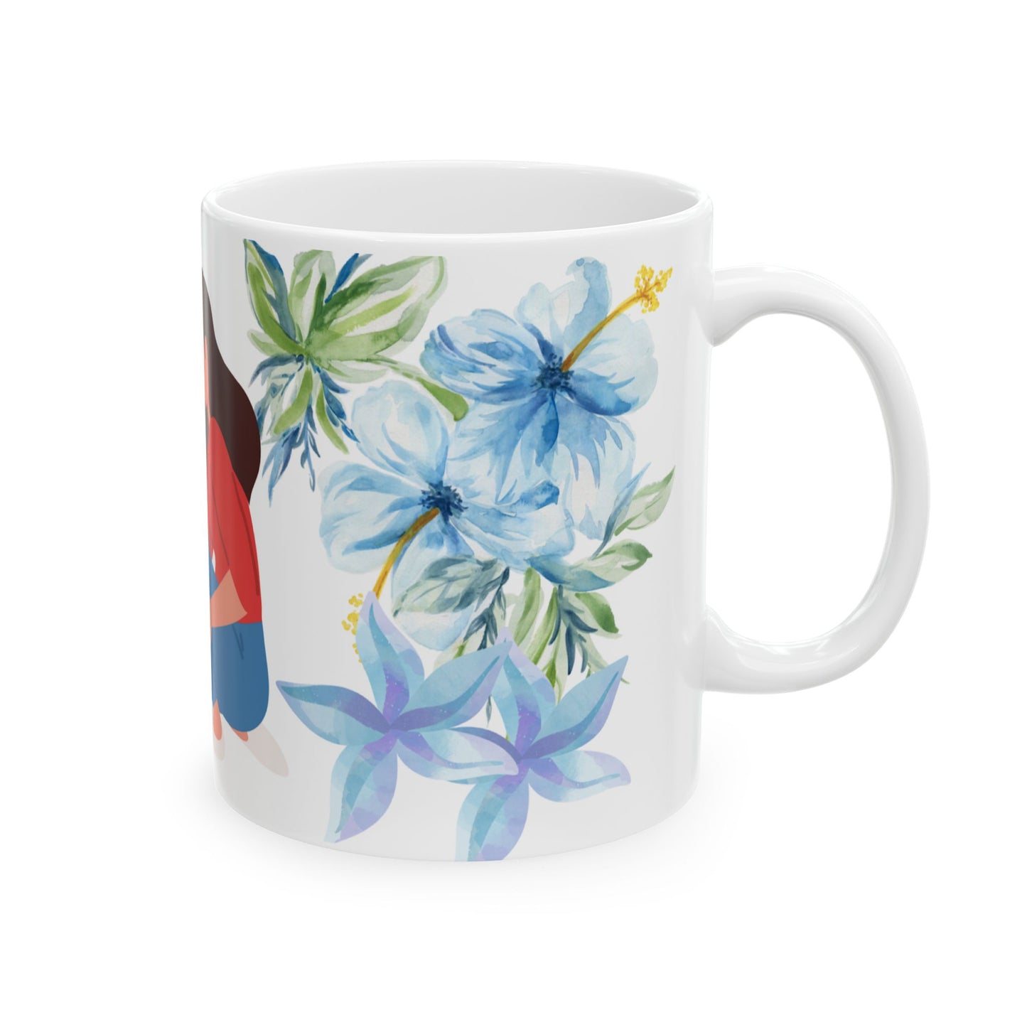 Mom Love Floral Ceramic Mug - Perfect Gift for Mother's Day & Special Occasions