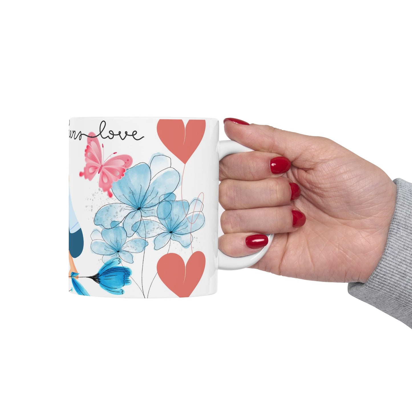 Mother's Day “Mugs are Hugs” mugmii Mug of The Month (Designer Spotlight) Mug