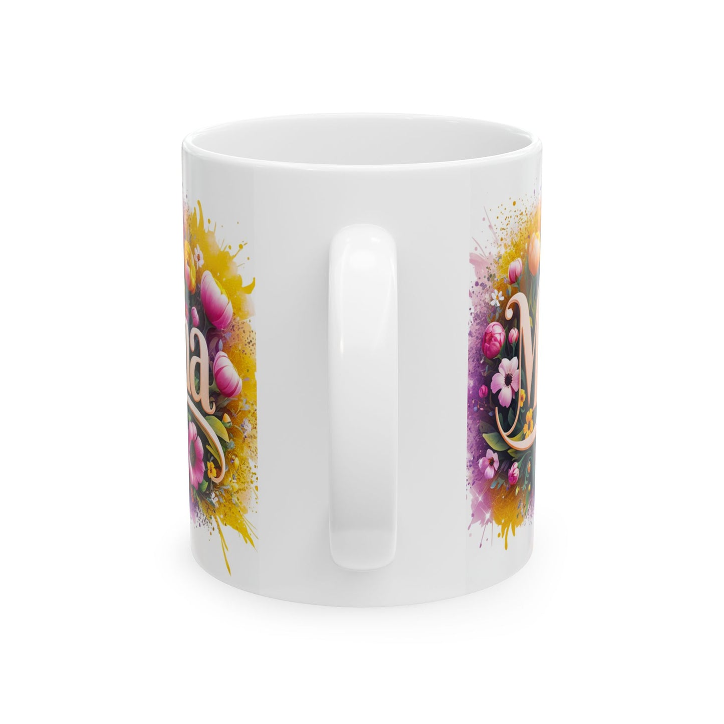 Floral Mama Ceramic Mug - 11oz Perfect Gift for Mother's Day