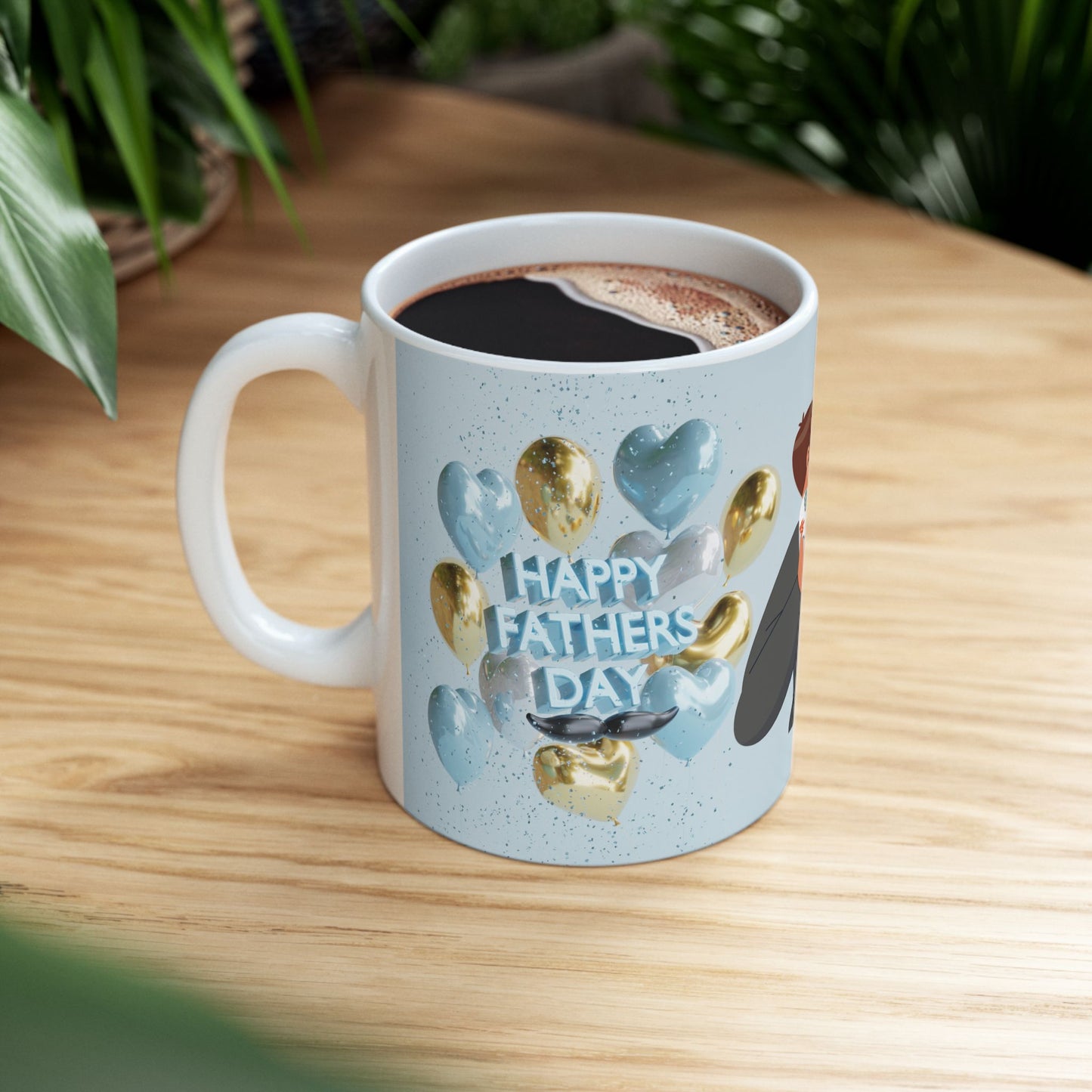 Best Dad Ever Ceramic Mug - Perfect Gift for Father's Day