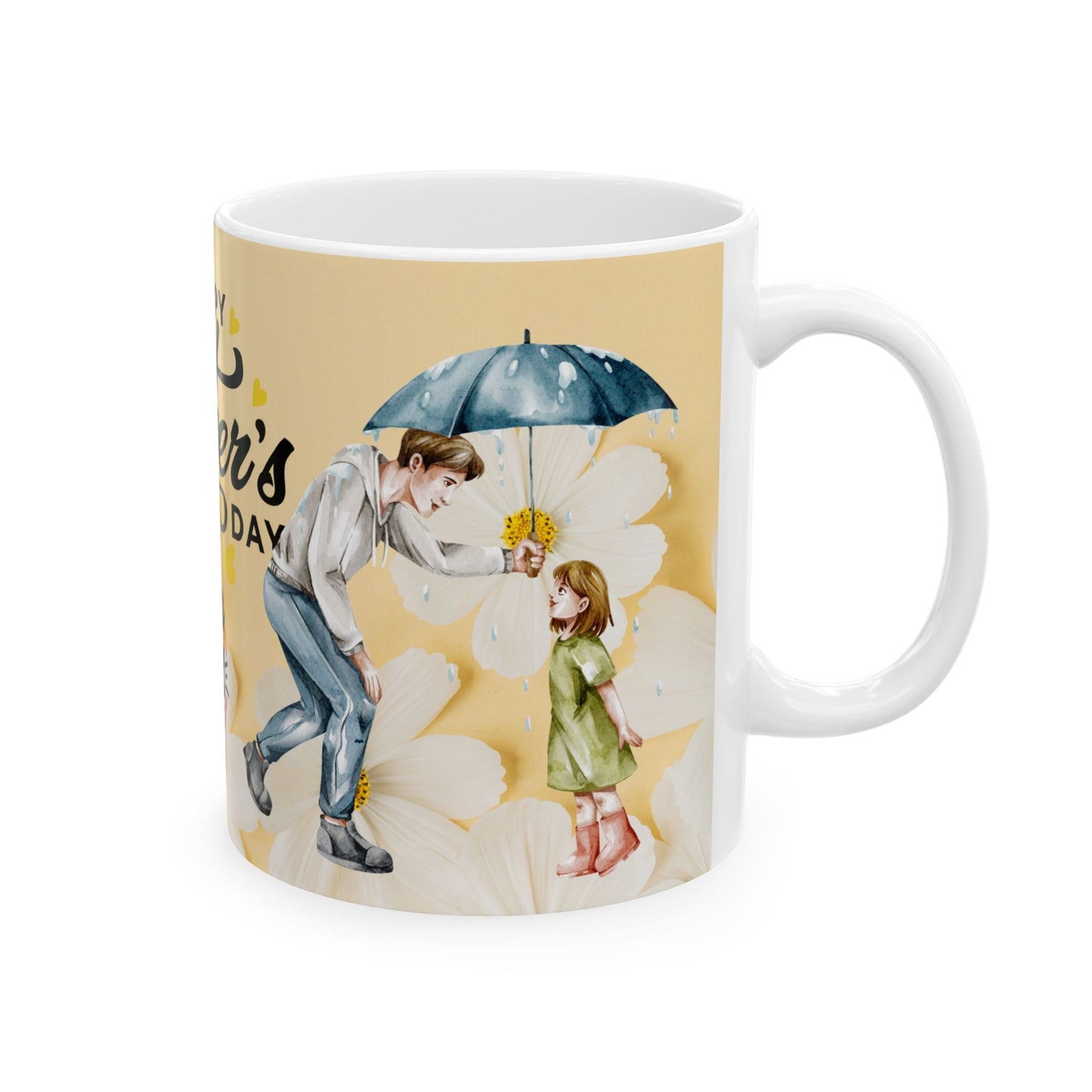 Happy Father's Day Mug - Super Dad Ceramic Coffee Mug