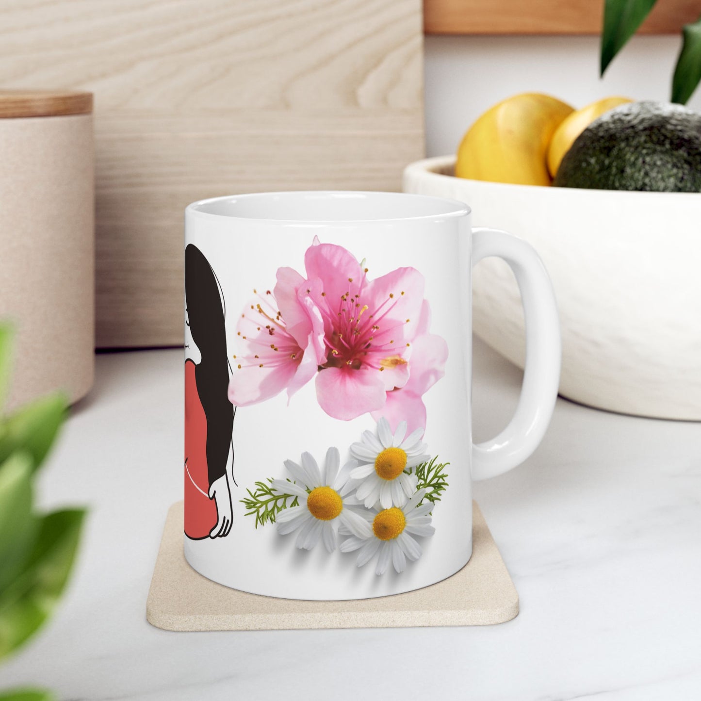 Emotional Support Ceramic Mug - Perfect Gift for Mother's Day & Friendship