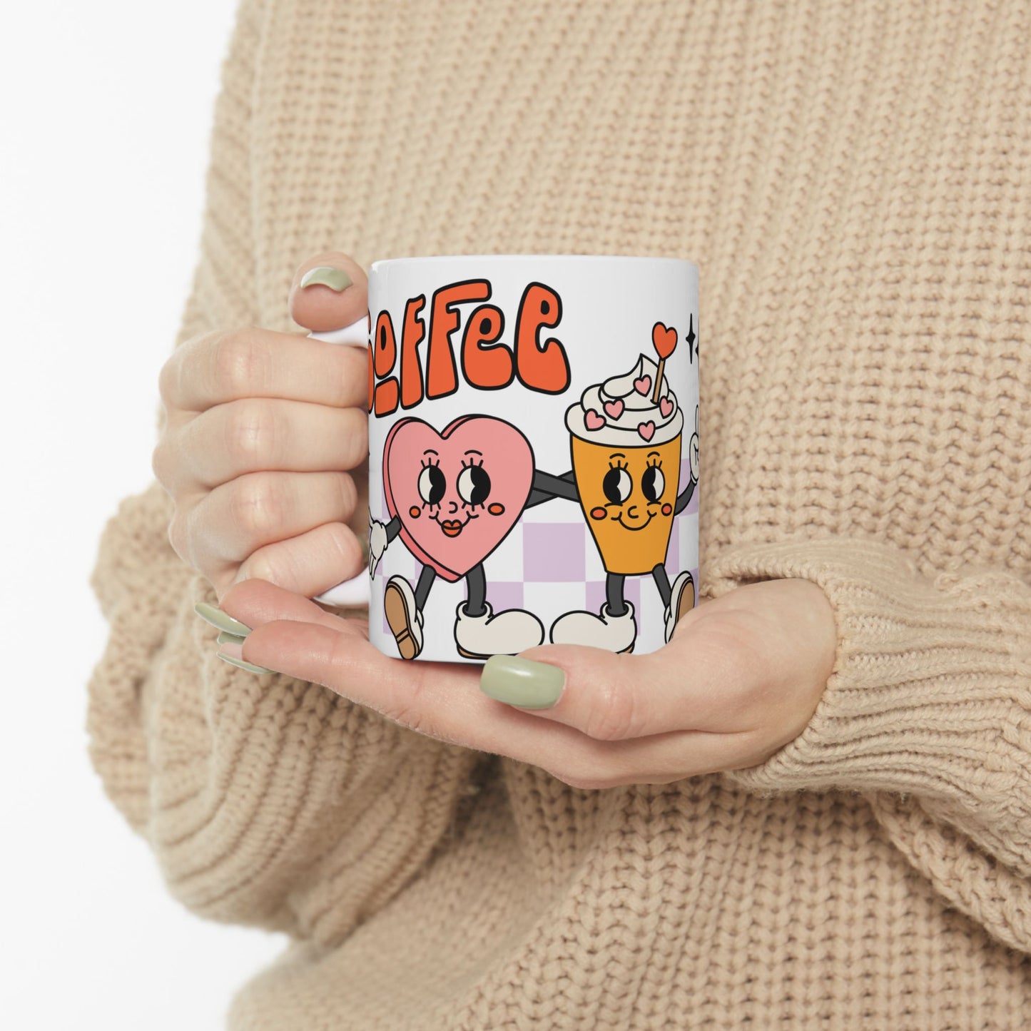 Cute Love You Ceramic Mug - Adorable Drinkware for Any Occasion