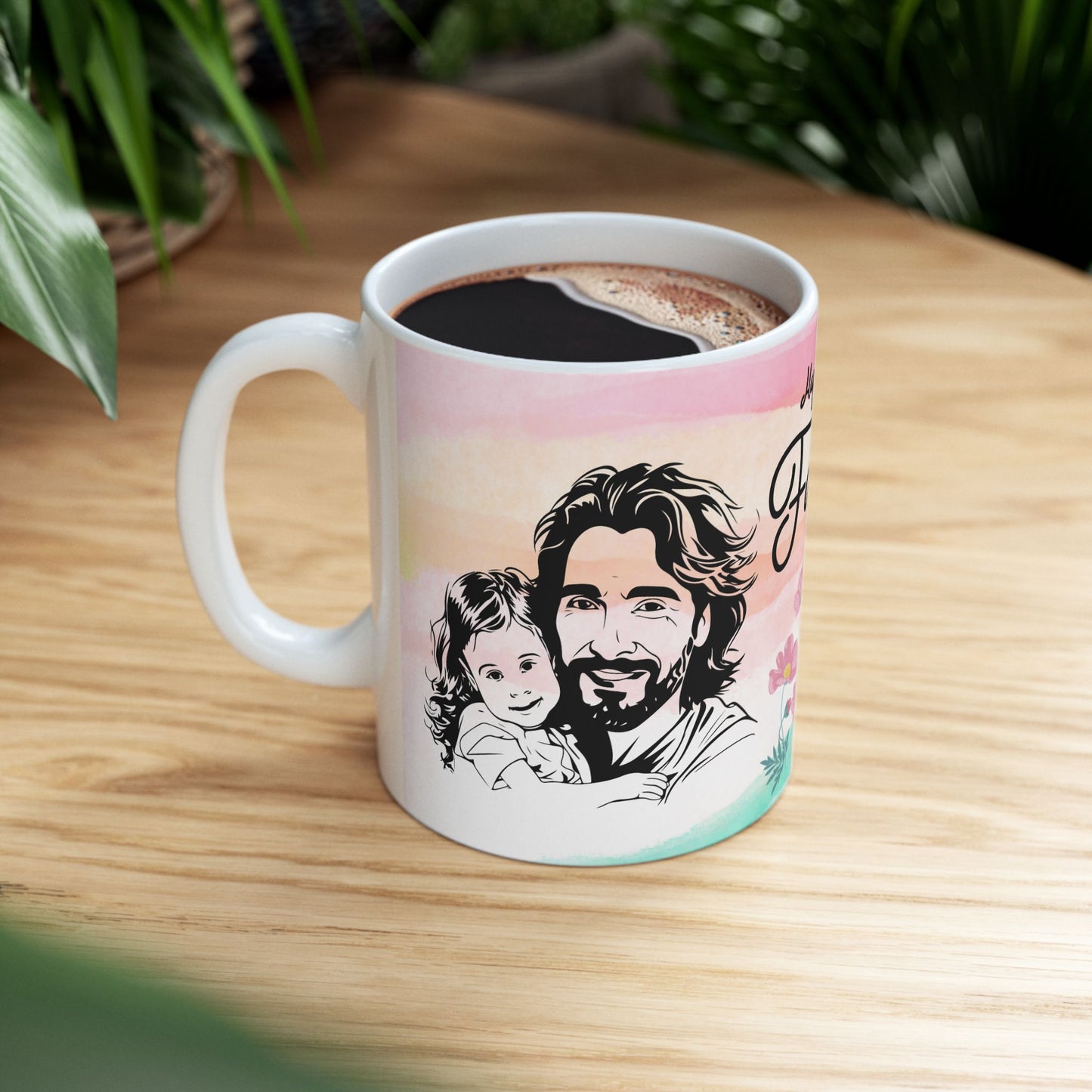 Happy Father's Day Ceramic Mug Perfect Gift for Dad