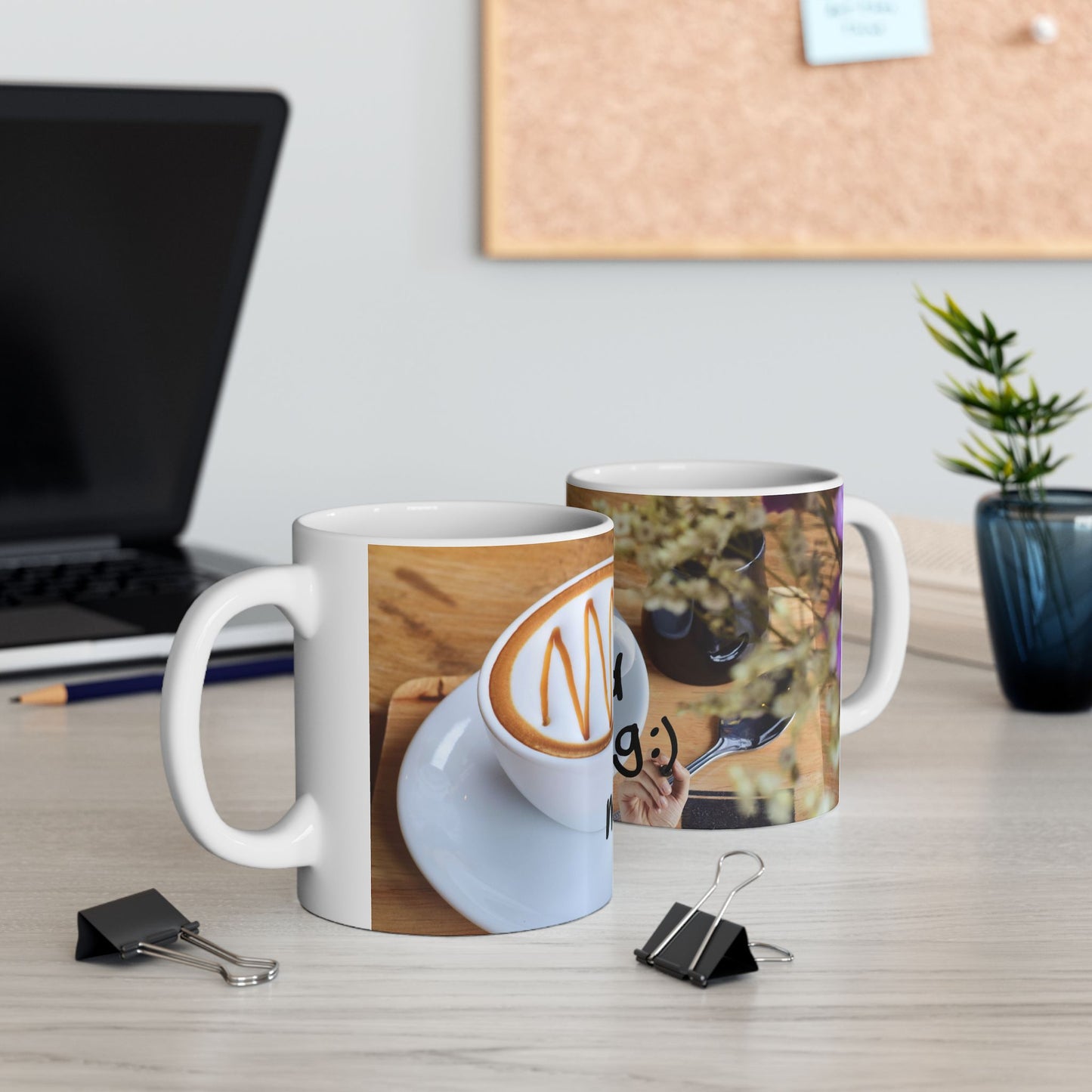 Good Morning Ceramic Mug - 11oz Coffee Cup for Daily Inspiration