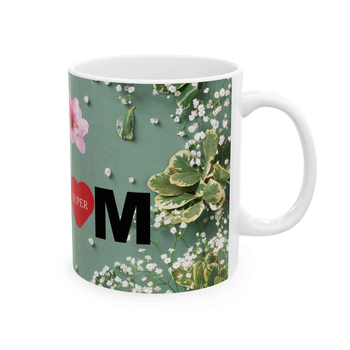 Super Mom Ceramic Mug - Perfect Gift for Mother's Day