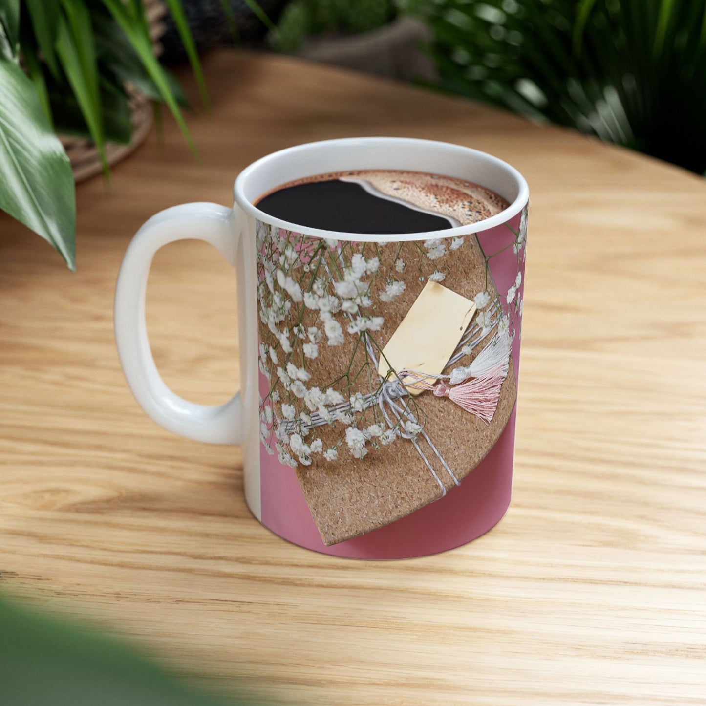 Floral Mother's Day Ceramic Mug - 11oz
