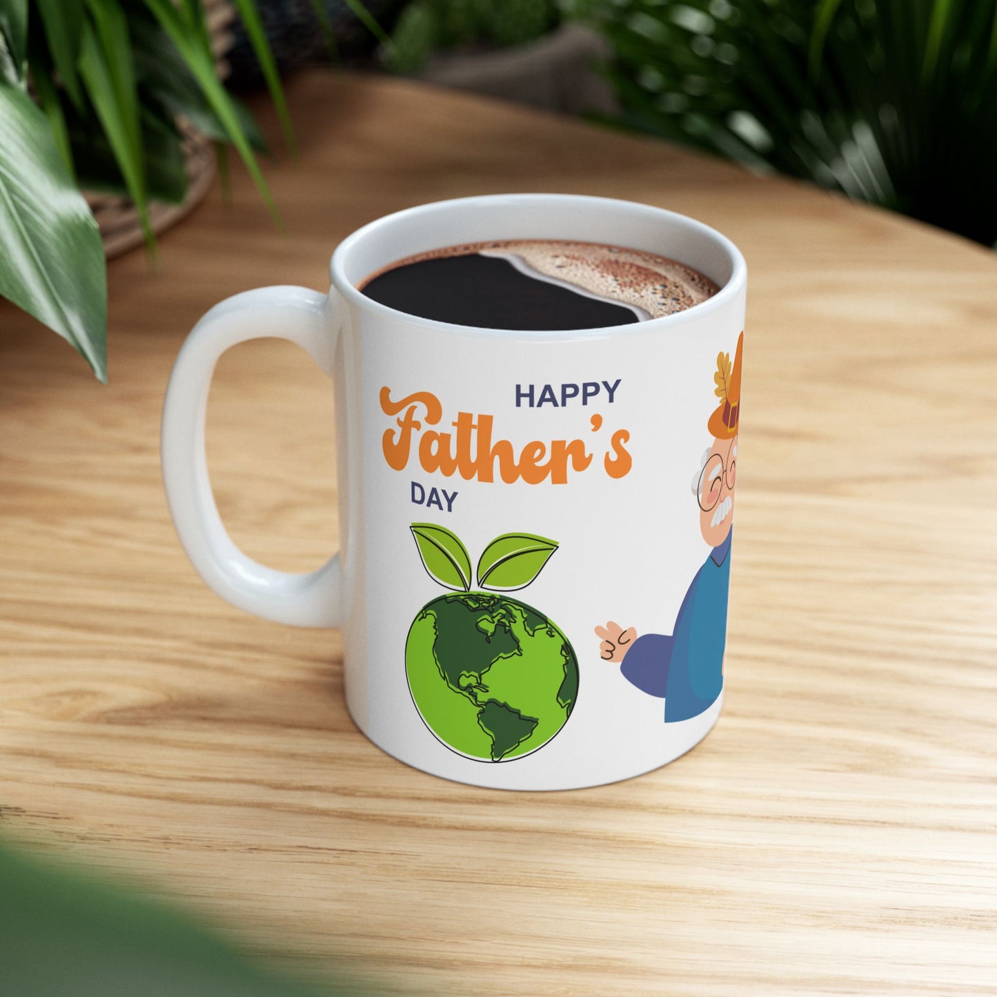 Whimsical Happy Fall Ceramic Mug - Perfect Gift for Autumn Celebrations