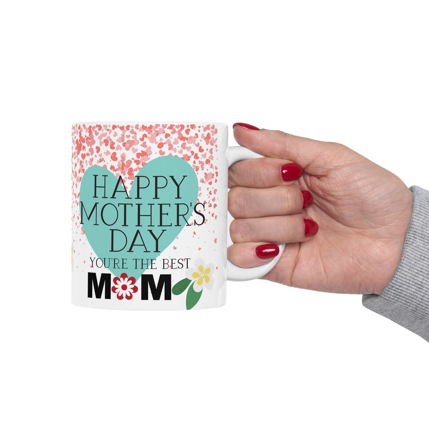 Happy Mother's Day Ceramic Mug - Perfect Gift for Moms 11oz