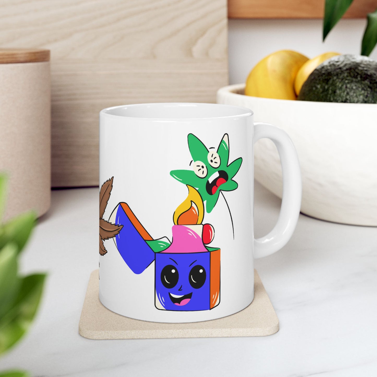 Ceramic Mug, (11oz)