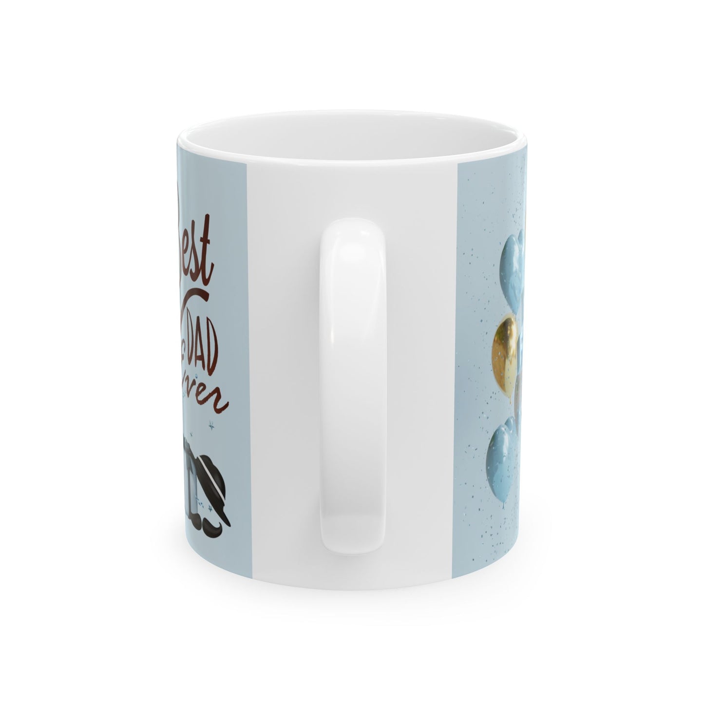 Best Dad Ever Ceramic Mug - Perfect Gift for Father's Day