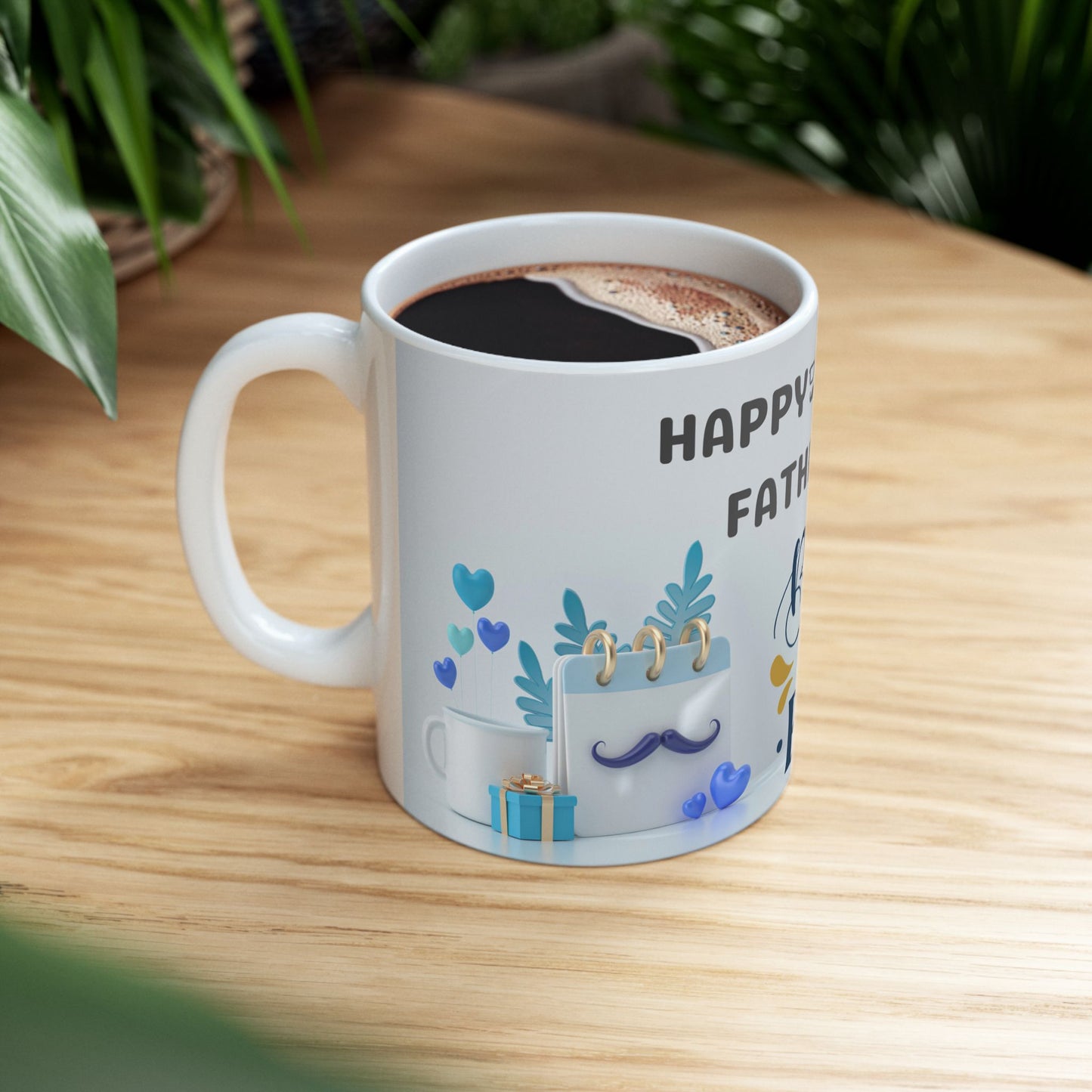 Best Dad Ever Ceramic Mug - Perfect Gift for Father's Day