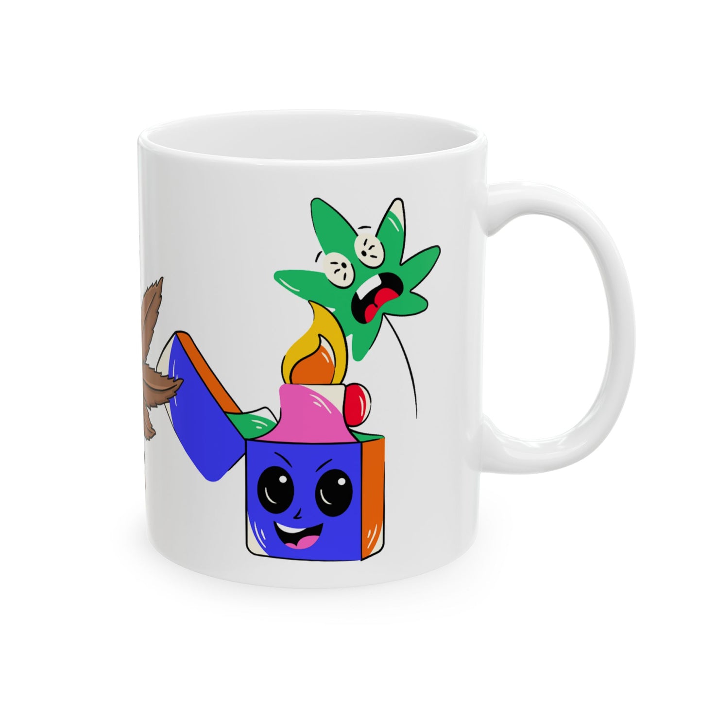 Ceramic Mug, (11oz)