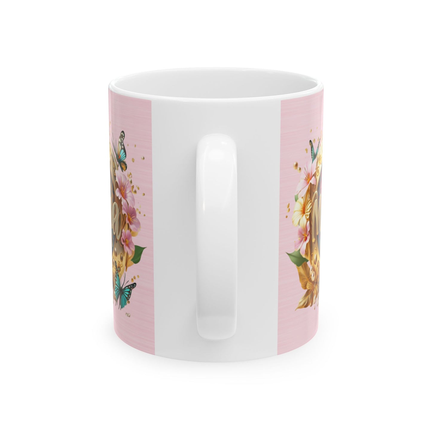 Floral Mother's Day Ceramic Mug - 11oz