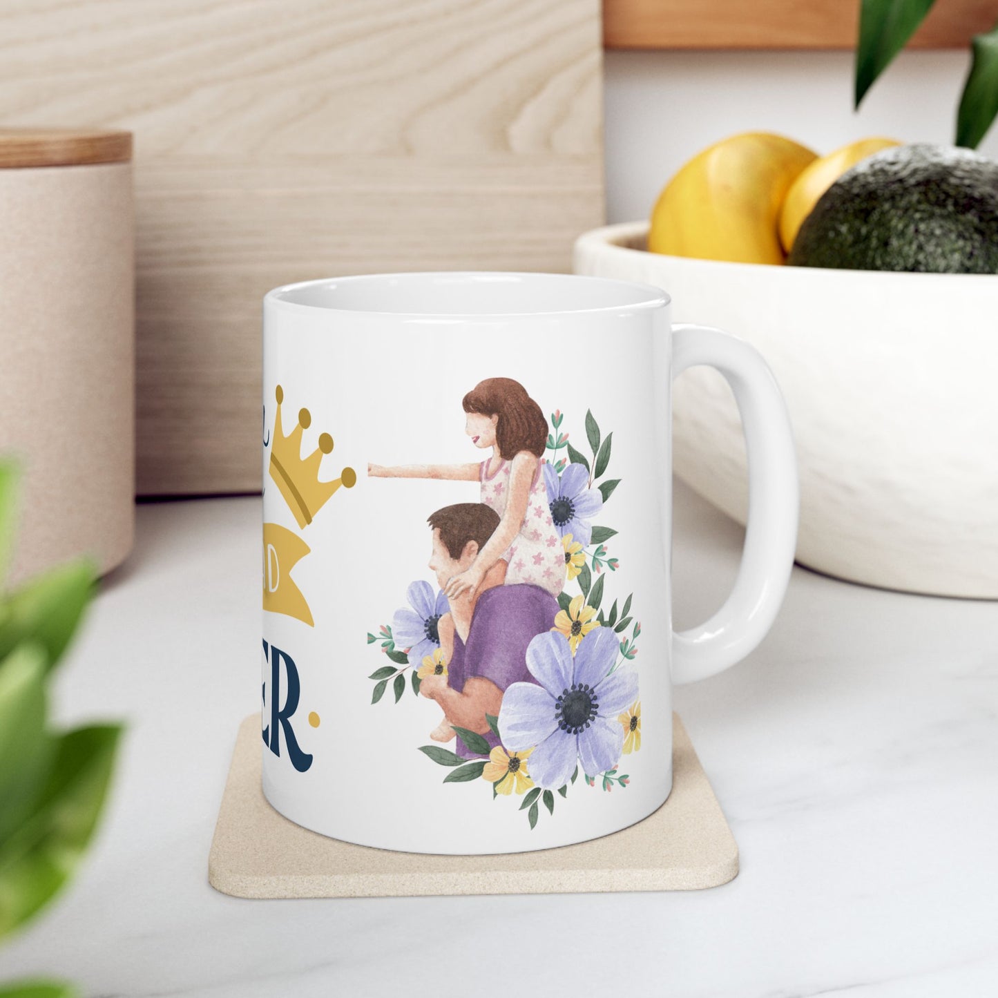 Best Dad Ever Ceramic Mug - Perfect Gift for Father's Day or Any Occasion