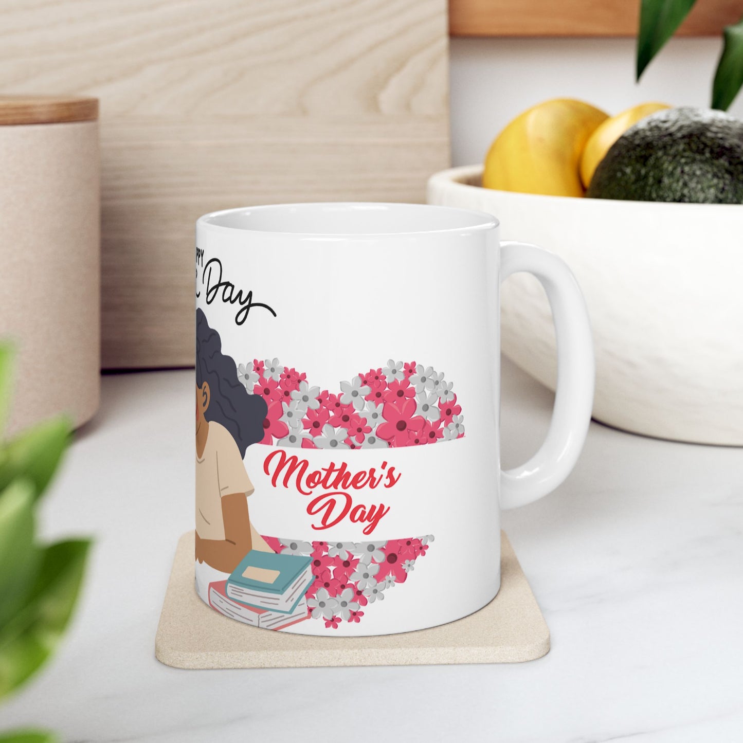 Happy Mother's Day Ceramic Mug - Ideal Gift for Moms