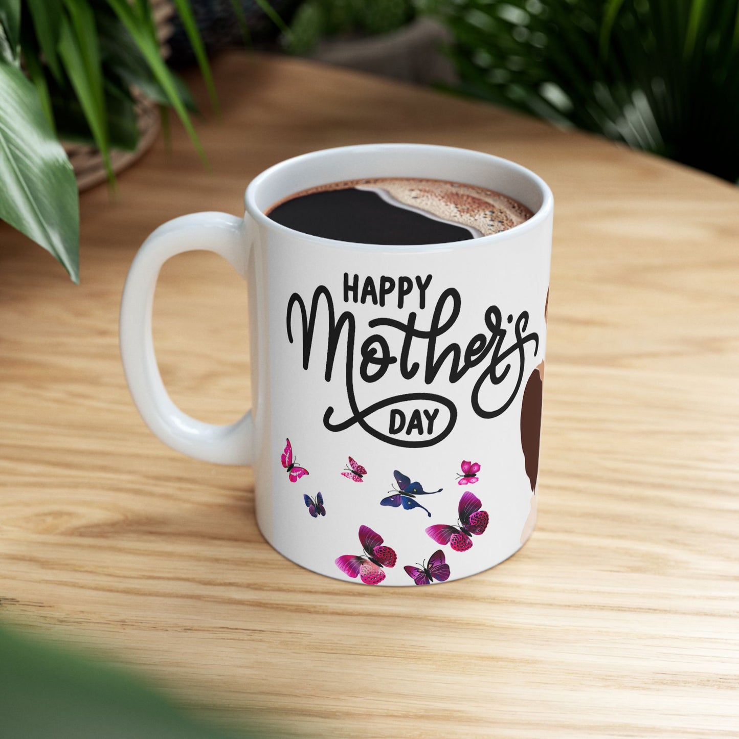 Mother's Day Ceramic Mug - Heartwarming Gift for Moms - 11oz