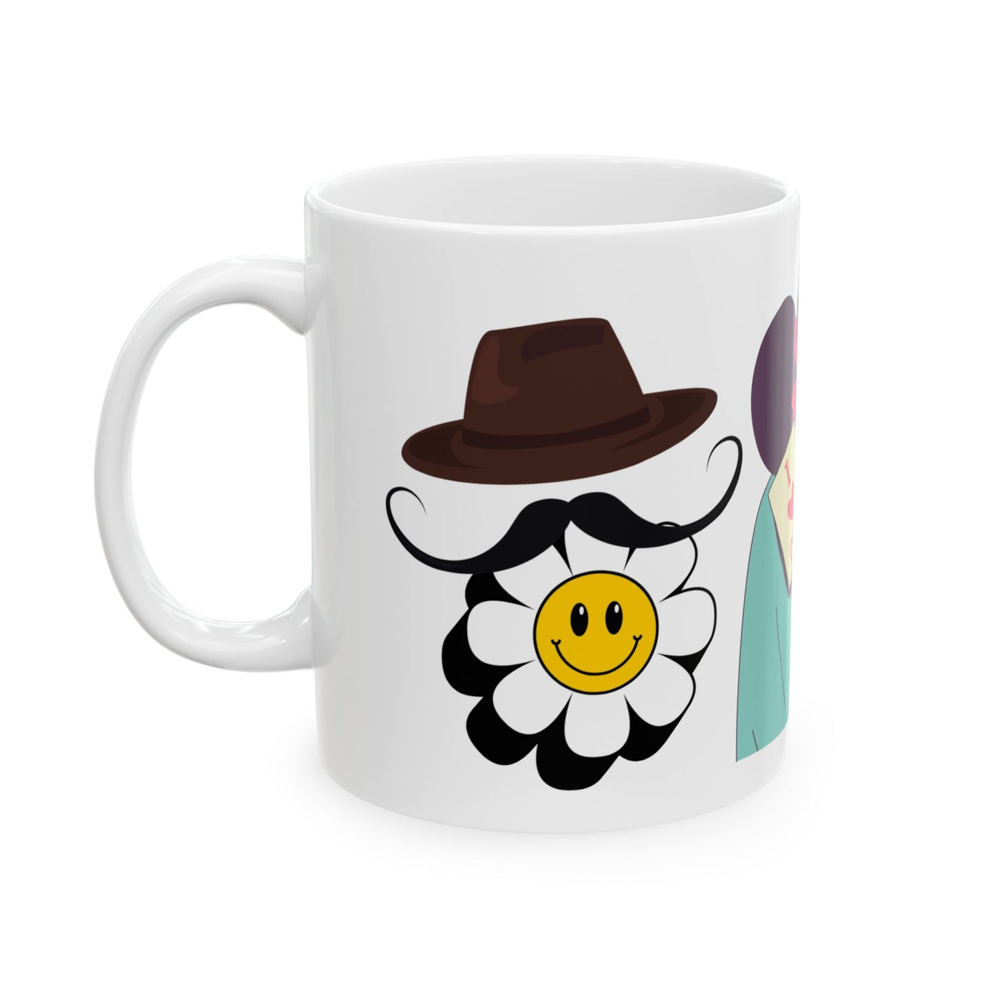 I Love Dad Ceramic Mug - Perfect Gift for Father's Day