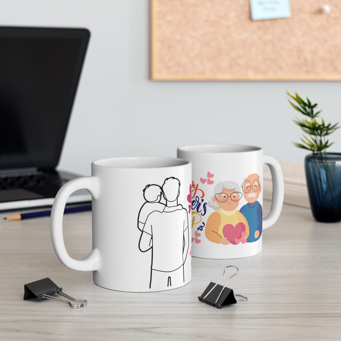 Happy Father's Day Ceramic Mug | Perfect Gift for Dads