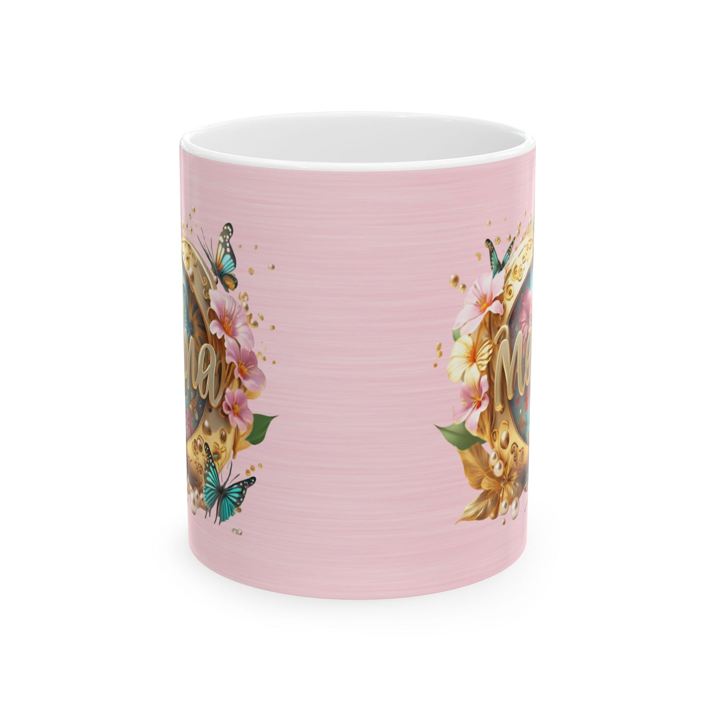 Floral Mother's Day Ceramic Mug - 11oz