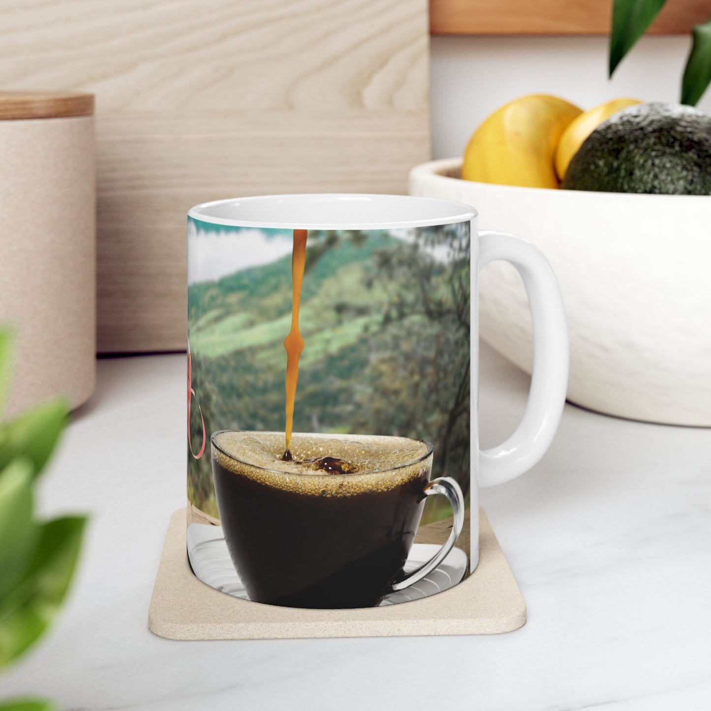 Choose to Be Grateful Ceramic Mug - Inspiring 11oz Coffee Cup for Daily Motivation