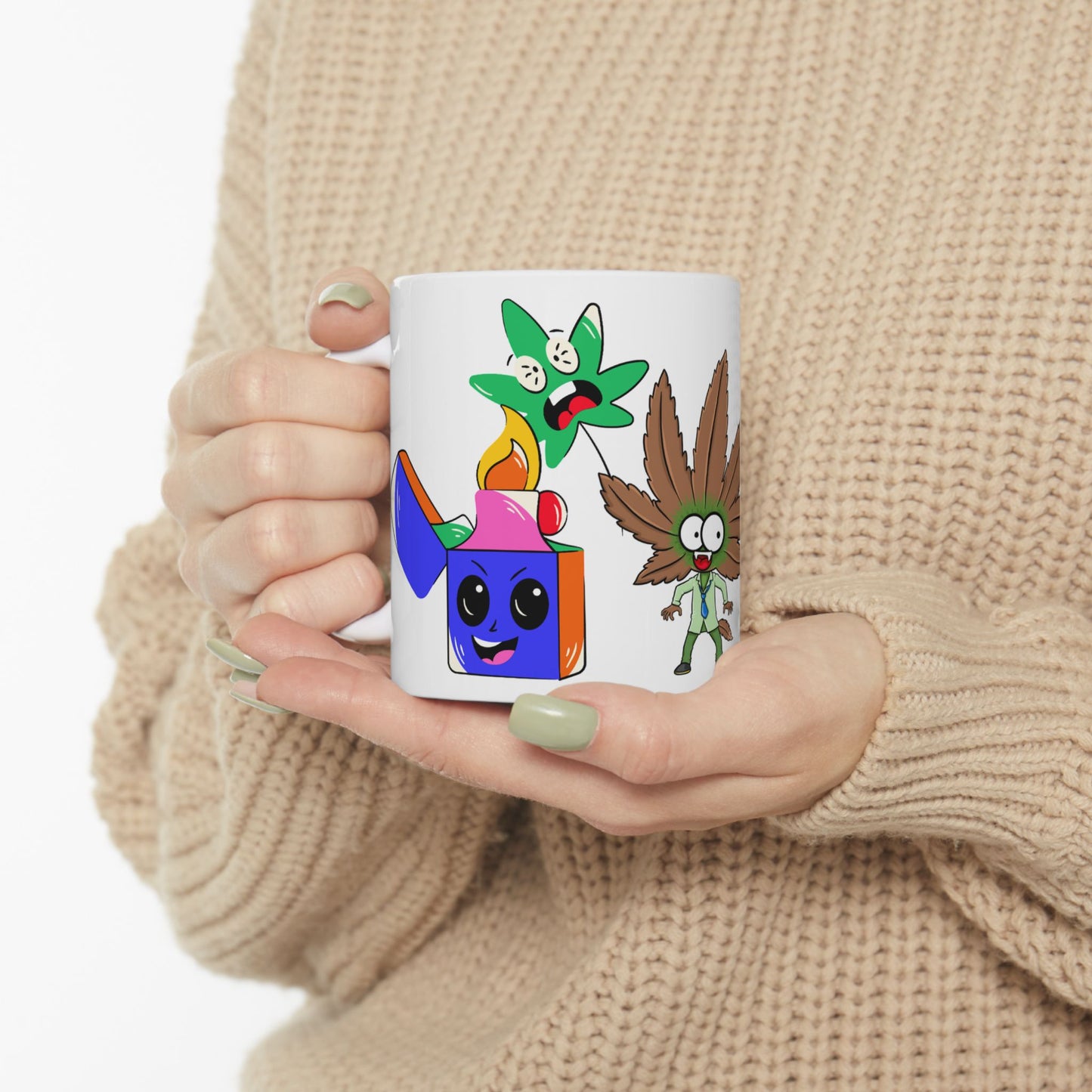 Ceramic Mug, (11oz)
