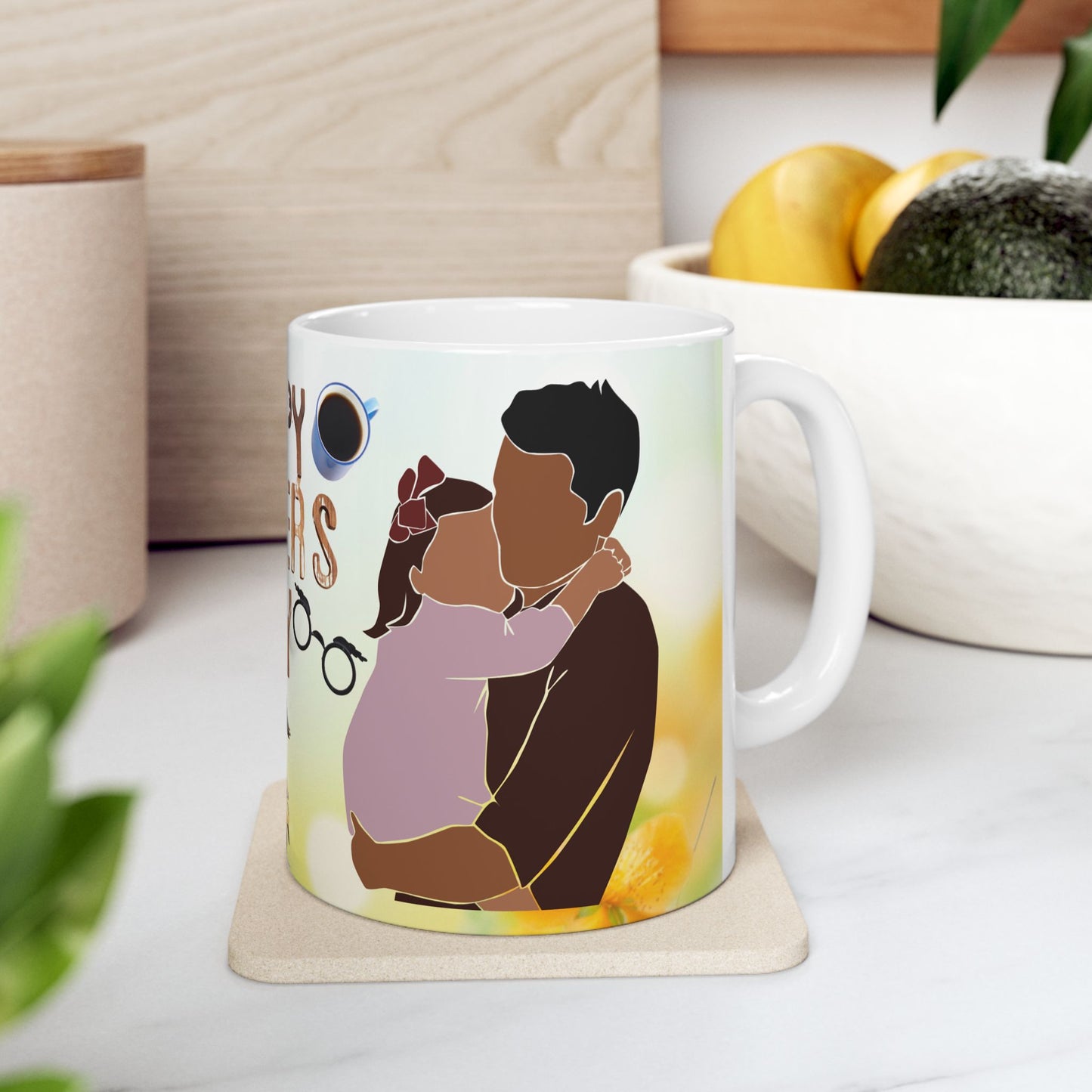 Happy Father's Day Coffee Mug - Fun & Unique Gift for Dads