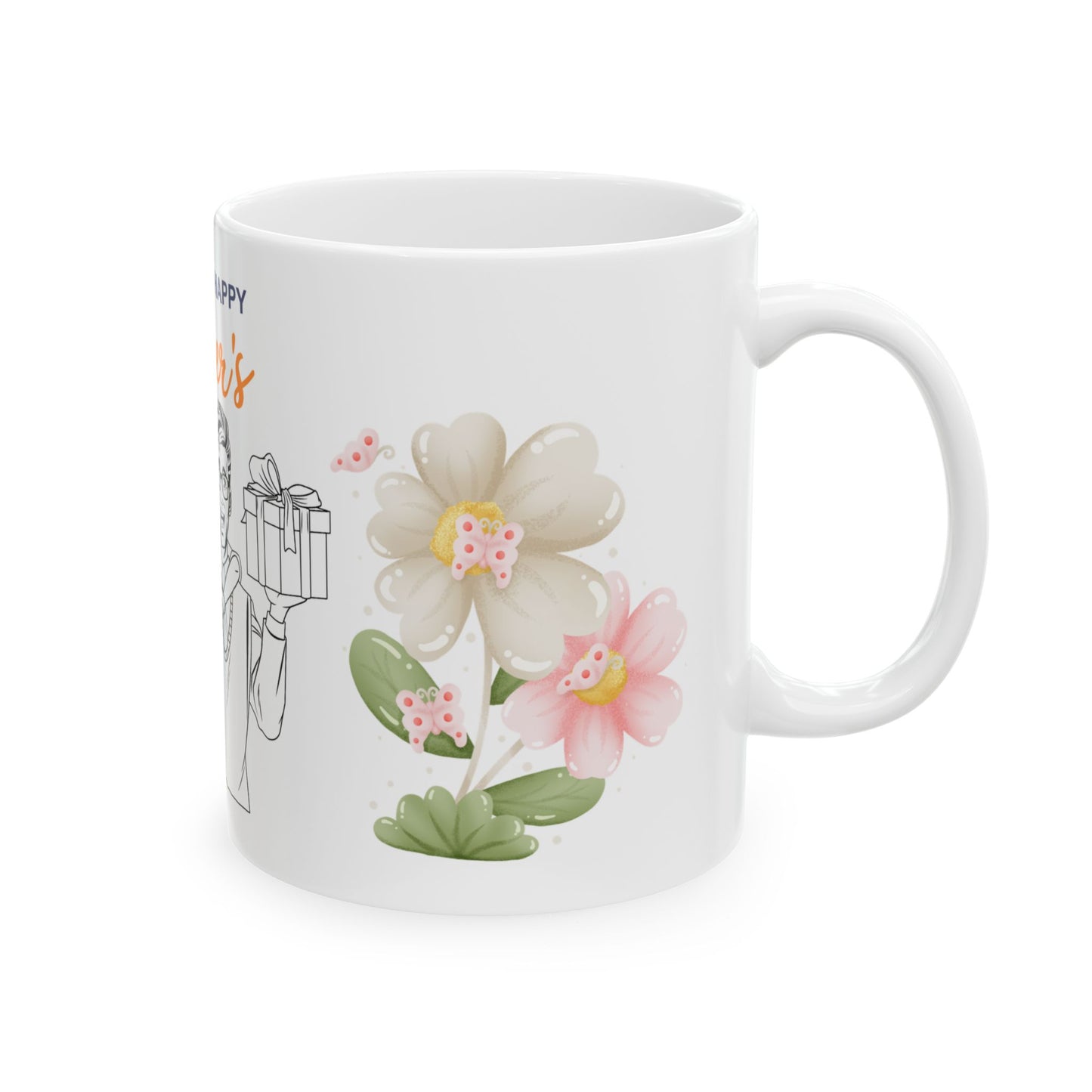 Happy Father's Day Ceramic Mug - Perfect Gift for Dads