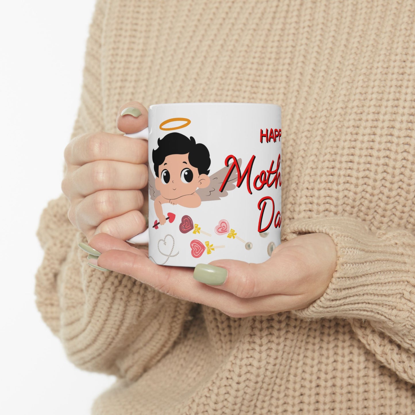 Happy Mother's Day Ceramic Mug | 11oz Unique Gift for Moms