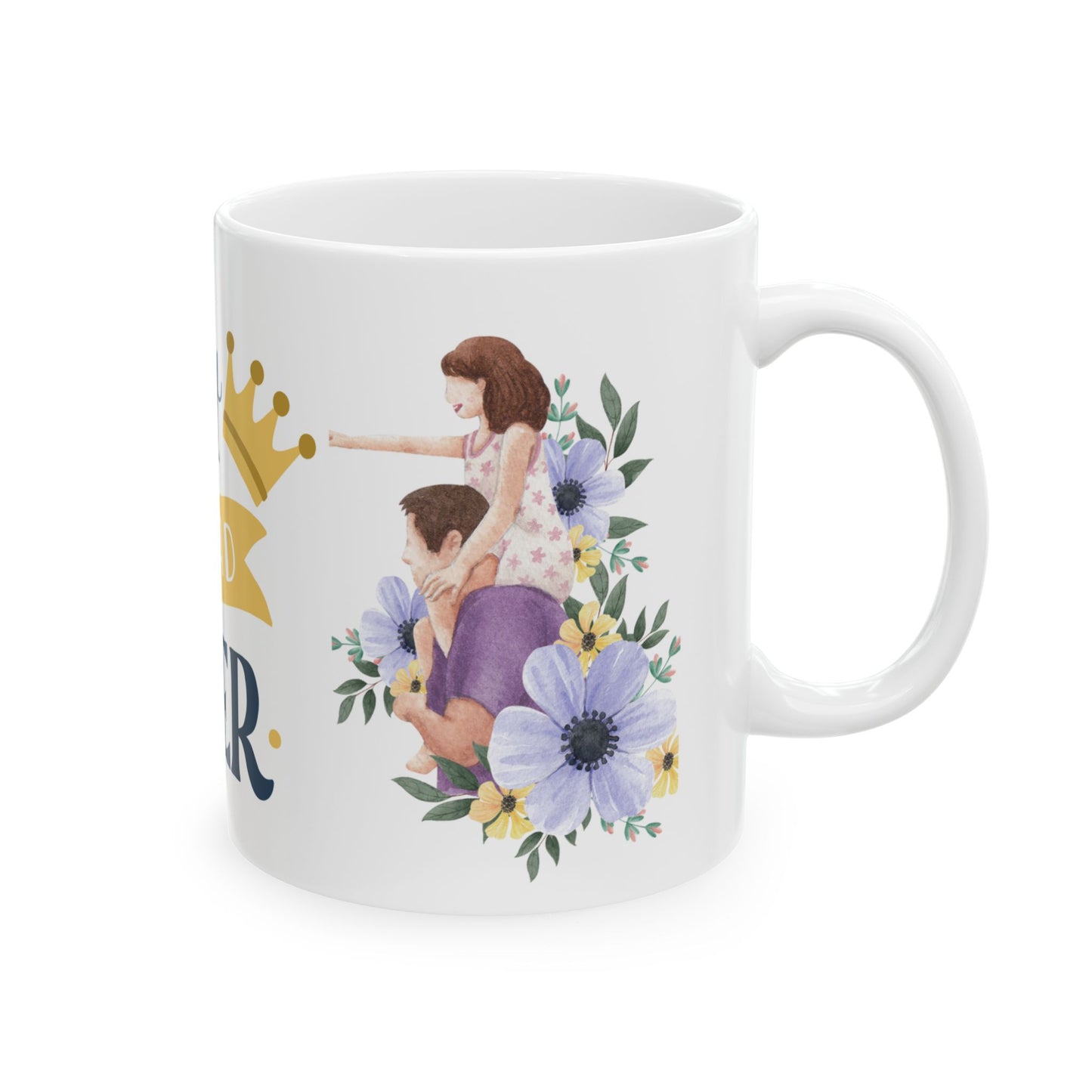 Best Dad Ever Ceramic Mug - Perfect Gift for Father's Day or Any Occasion