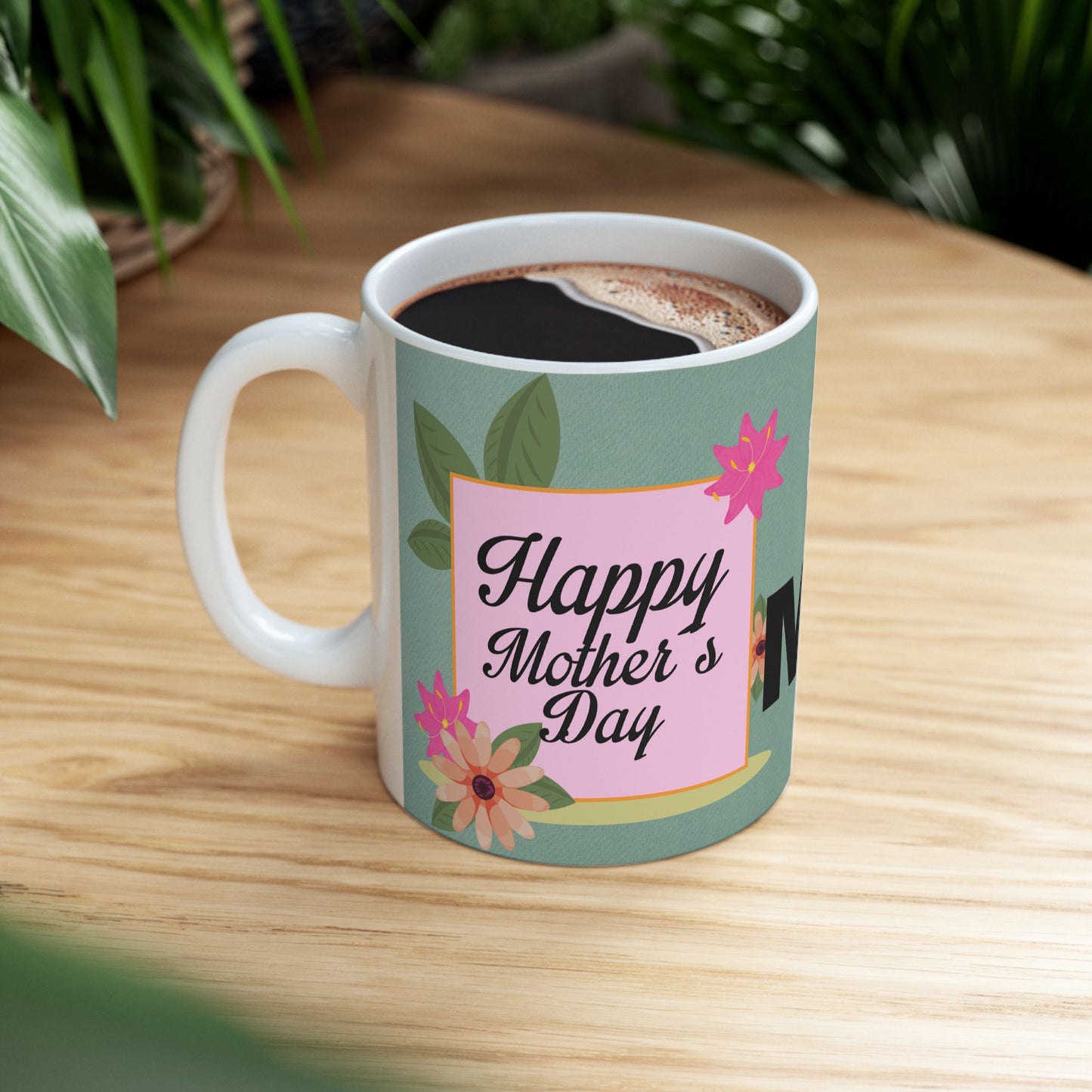 Super Mom Ceramic Mug - Perfect Gift for Mother's Day