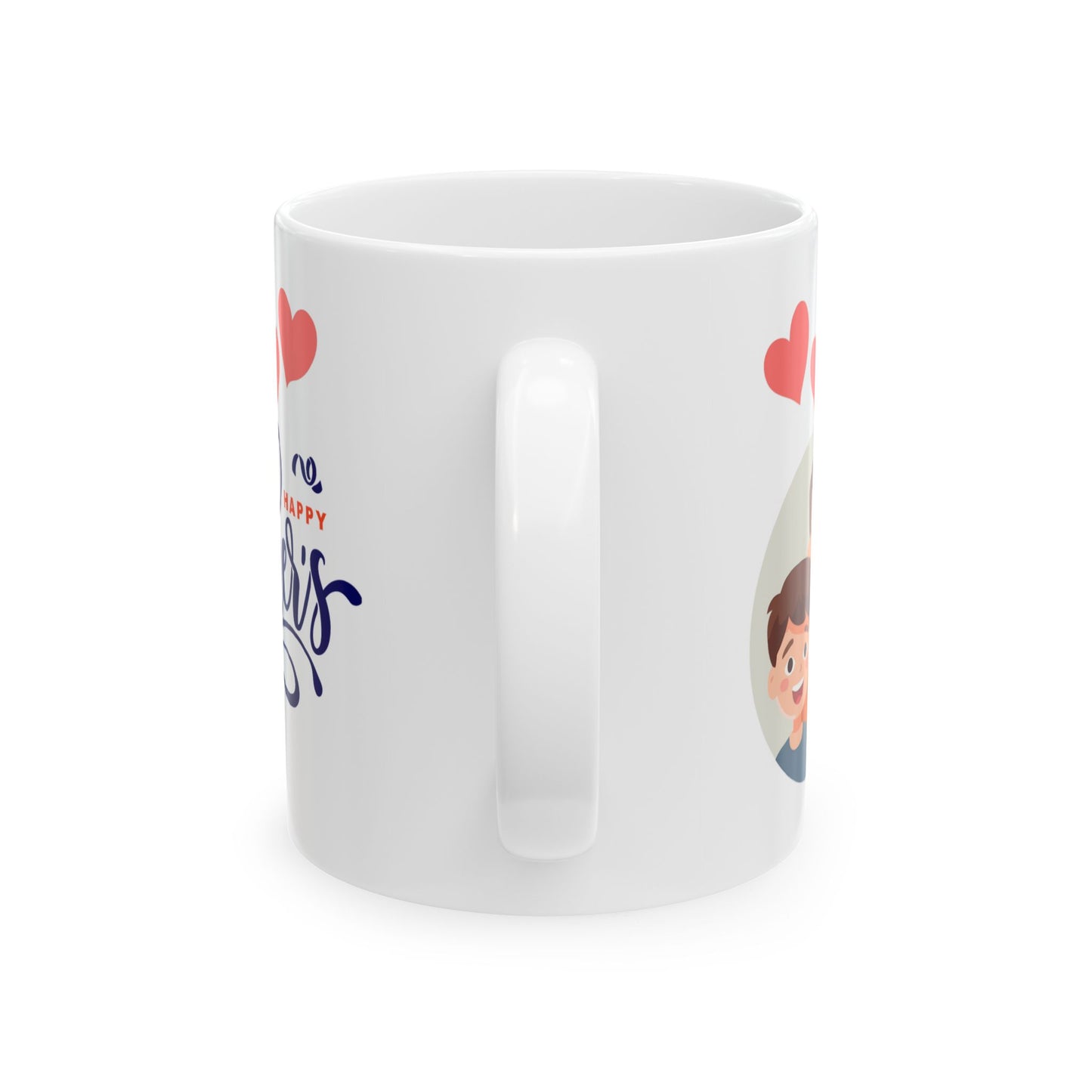 Happy Family Adventure Ceramic Mug - Perfect Gift for Family Gatherings & Celebrations