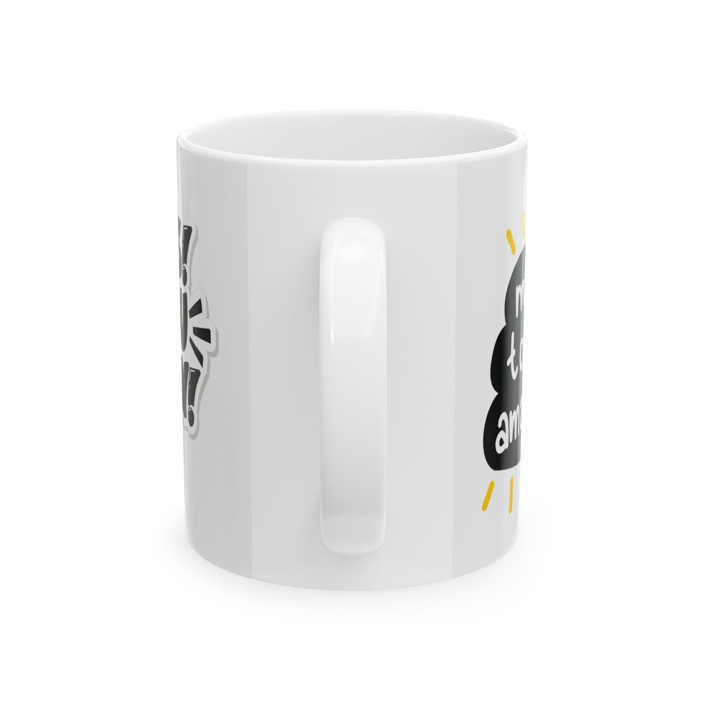 Funny Cat Ceramic Mug – 11oz Perfect Gift for Cat Lovers