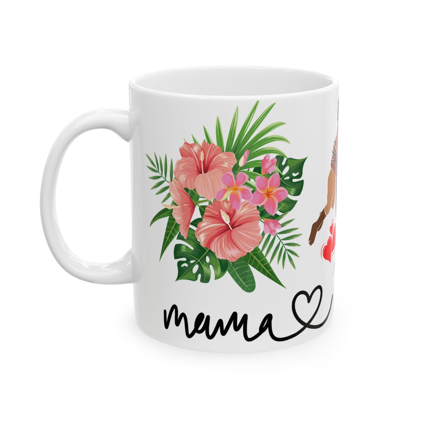 Mother's Day Love Ceramic Mug - Heartfelt 11oz Drinking Cup