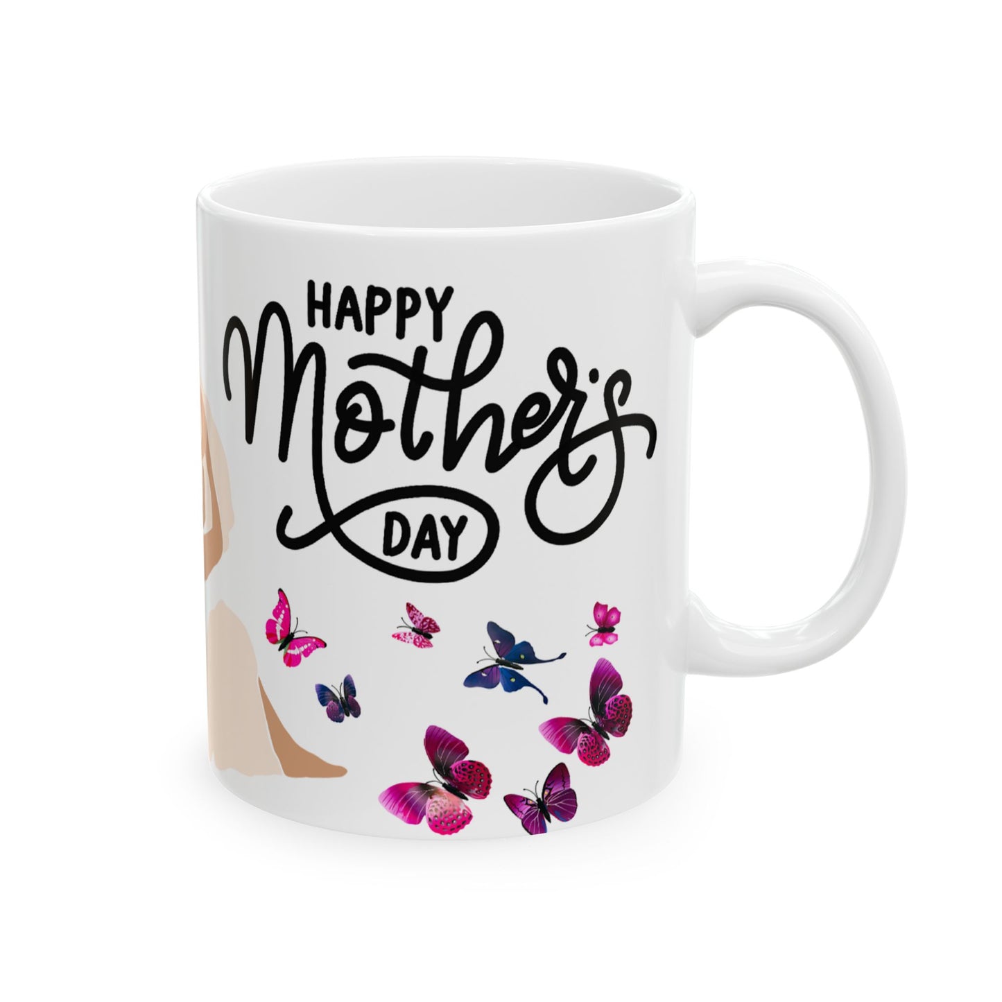 Mother's Day Ceramic Mug - Heartwarming Gift for Moms - 11oz