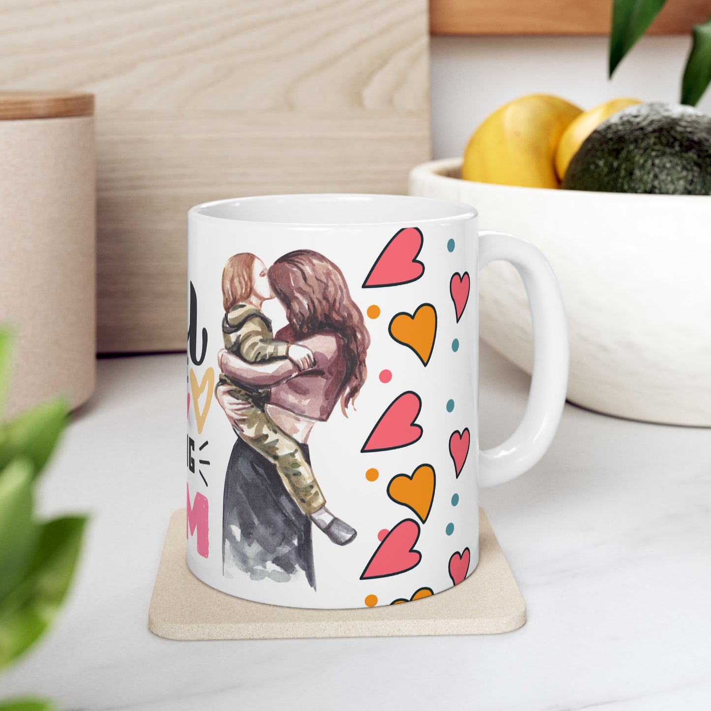 Amazing Mom Ceramic Mug - Heartwarming Gift for Mother's Day & Special Occasions
