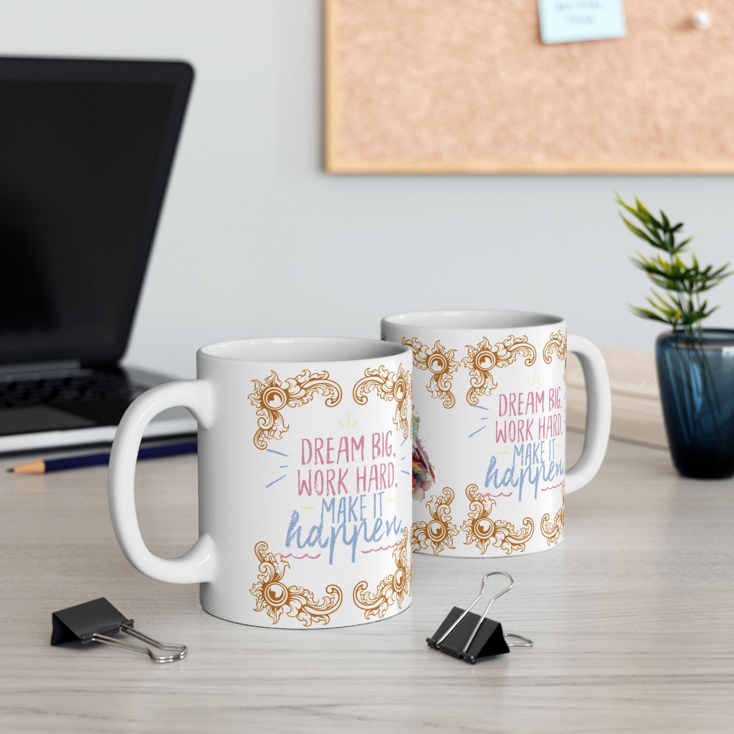 Whimsical Flamingo Ceramic Mug - 11oz Perfect Gift for Coffee Lovers