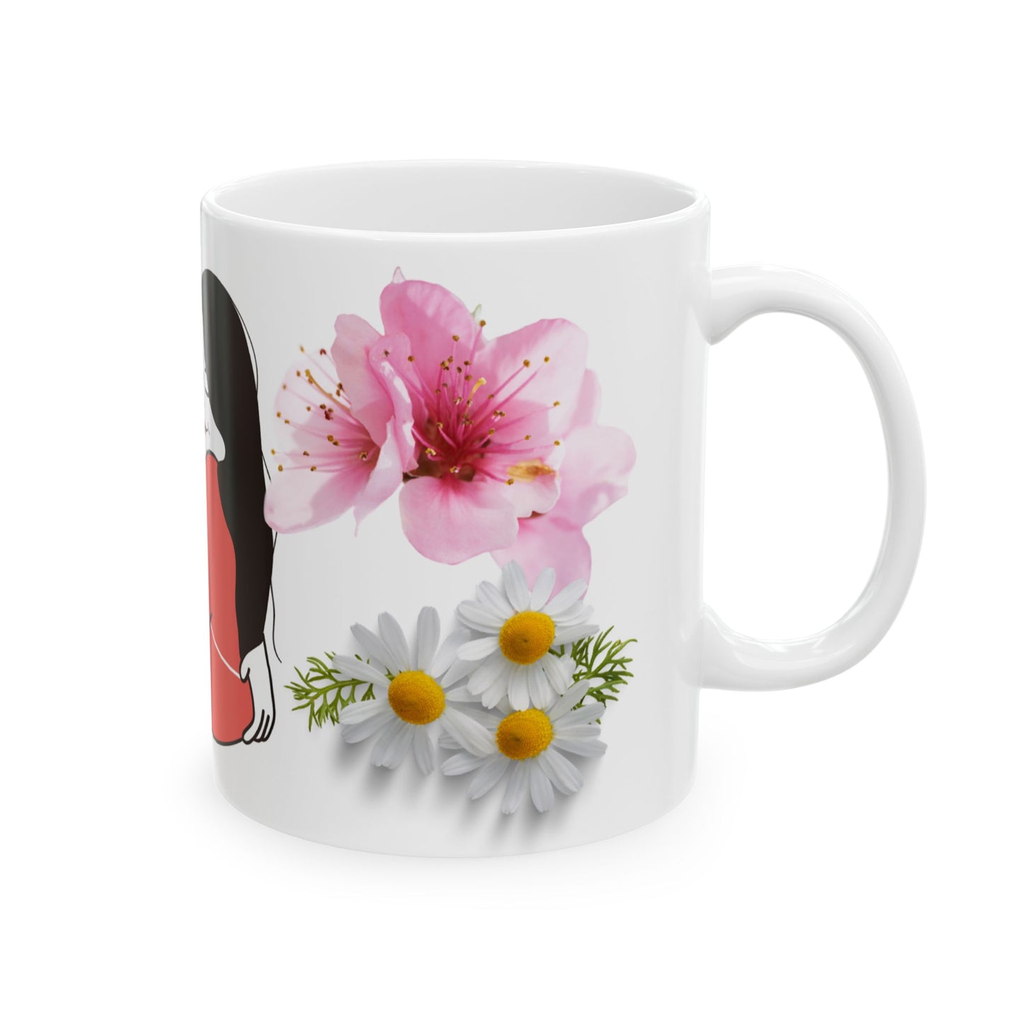Emotional Support Ceramic Mug - Perfect Gift for Mother's Day & Friendship