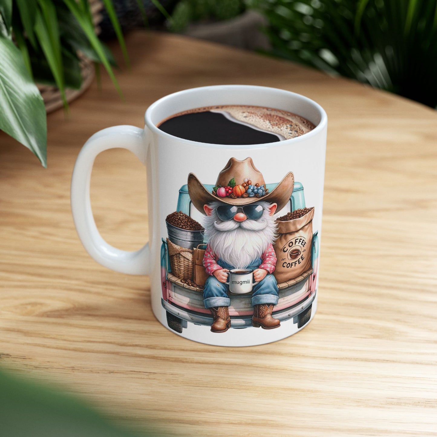 Vintage Coffee Truck Ceramic Mug - Perfect Gift for Coffee Lovers