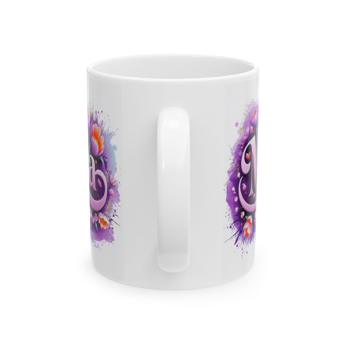 Floral Mama Mug - 11oz Ceramic Coffee Cup for Mother's Day