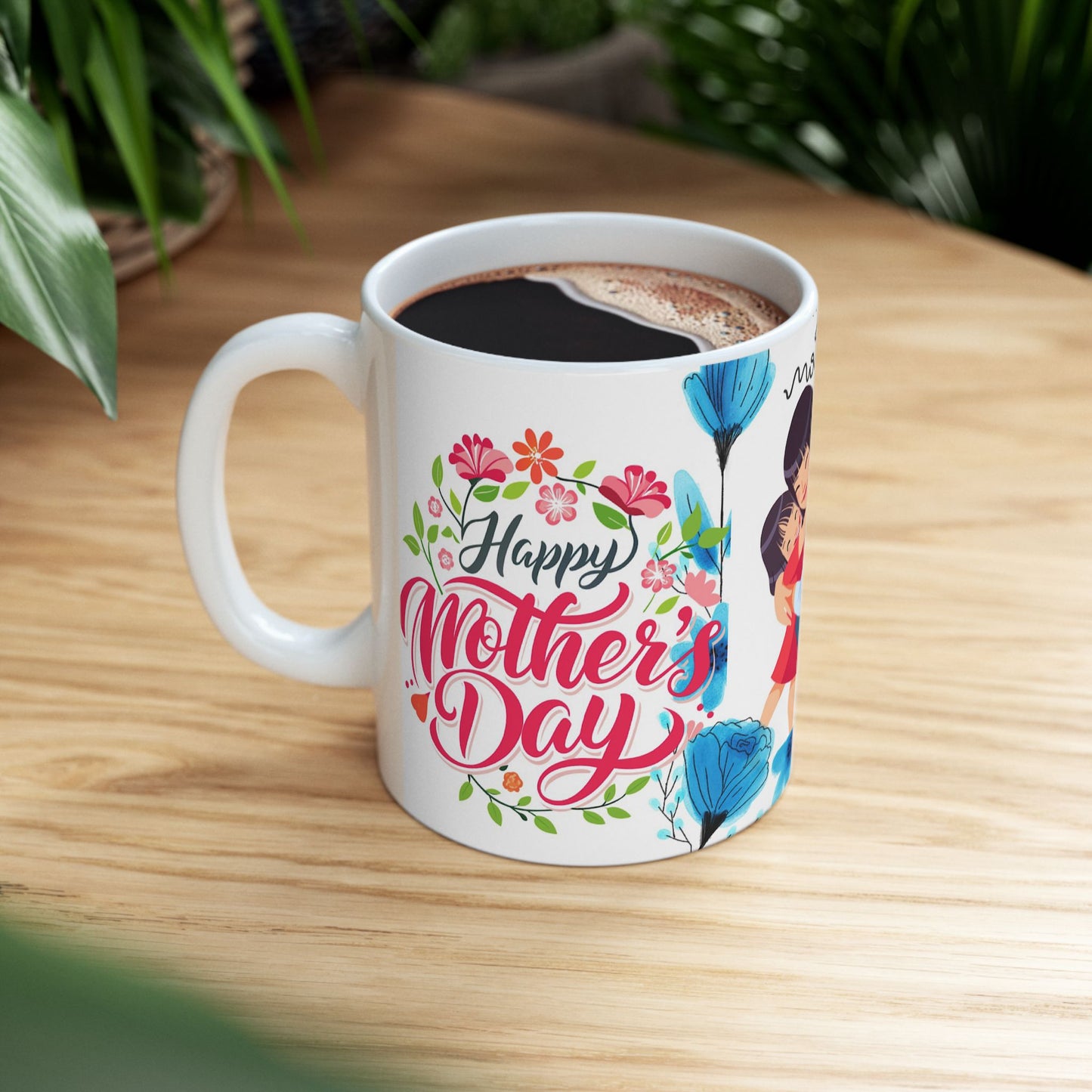 Mother's Day “Mugs are Hugs” mugmii Mug of The Month (Designer Spotlight) Mug