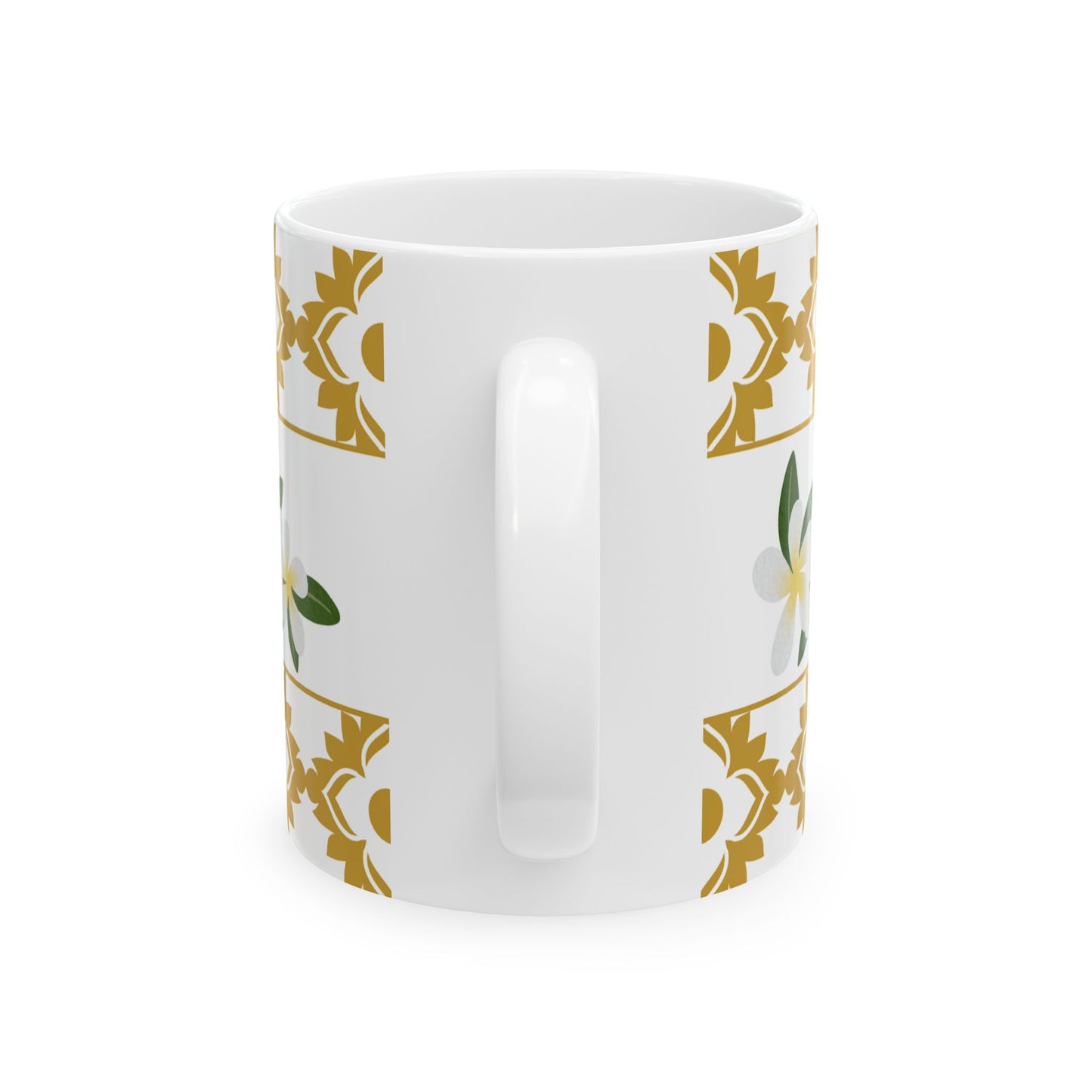 Happy Mother's Day Floral Ceramic Mug - Perfect Gift for Mom