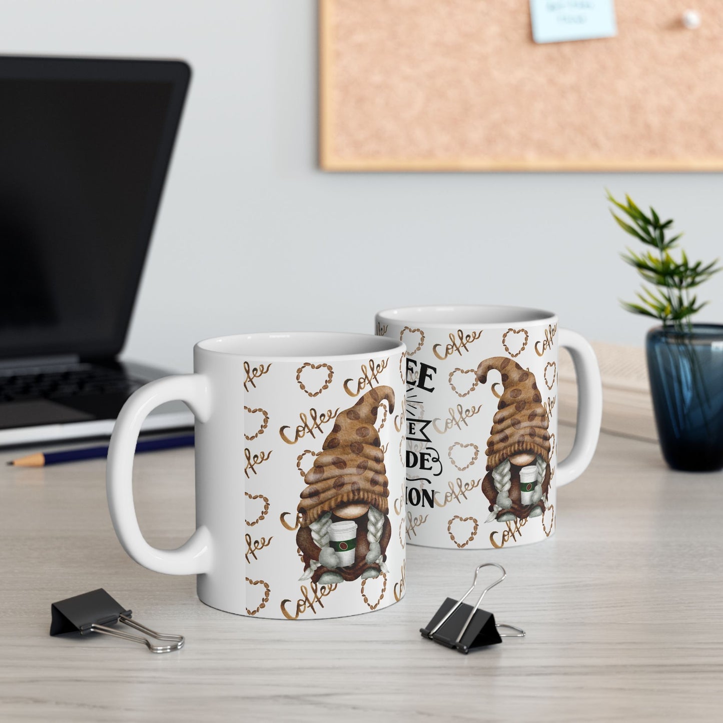Coffee Attitude Ceramic Mug - 11oz Perfect Gift for Coffee Lovers