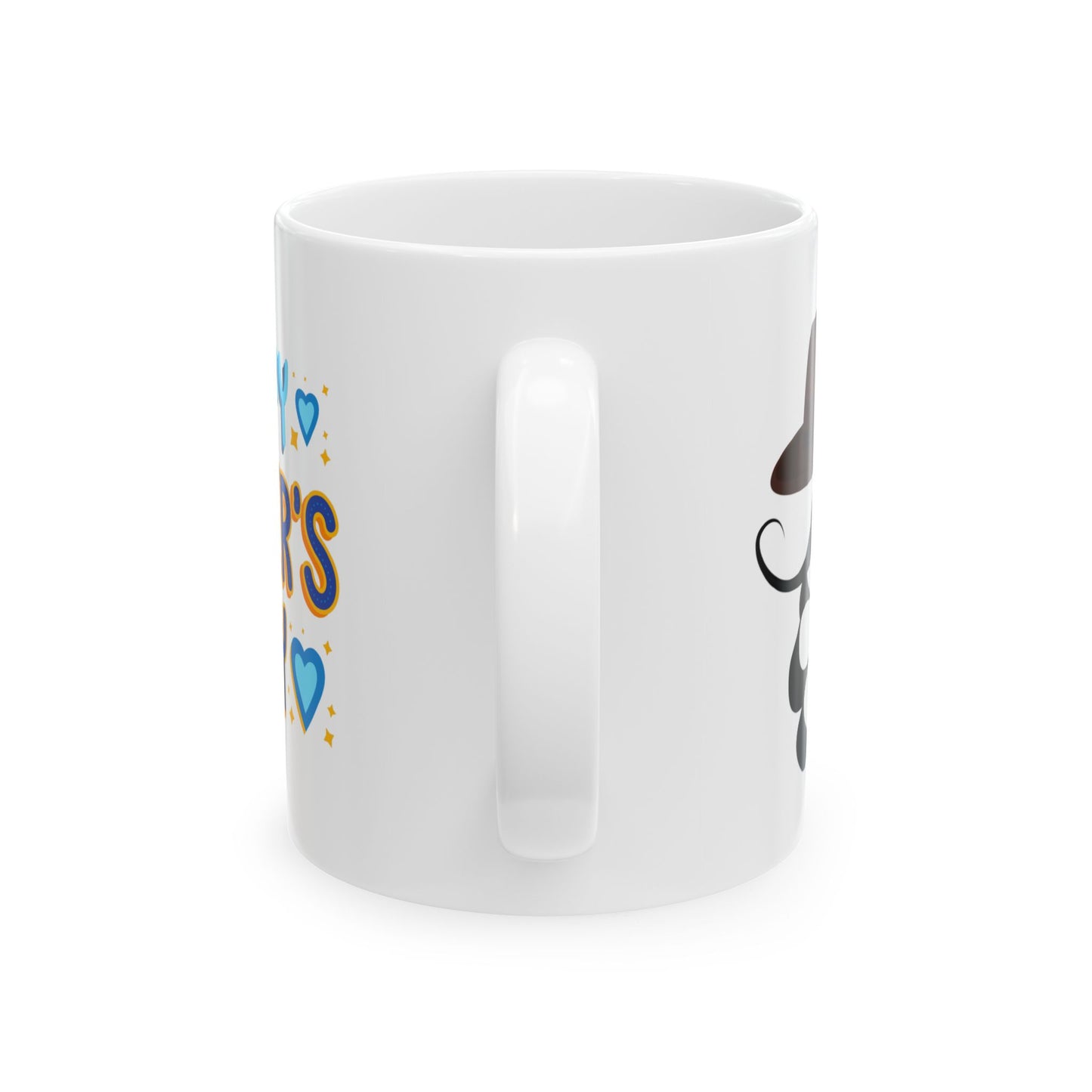 I Love Dad Ceramic Mug - Perfect Gift for Father's Day