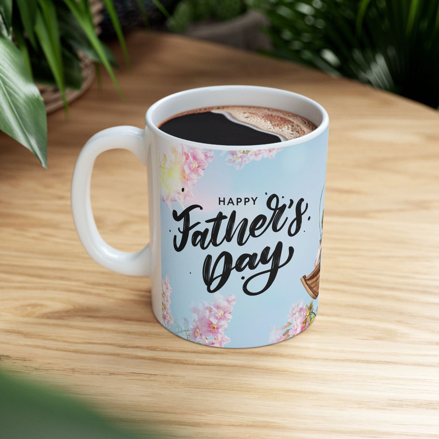 Father's Day Fishing Ceramic Mug