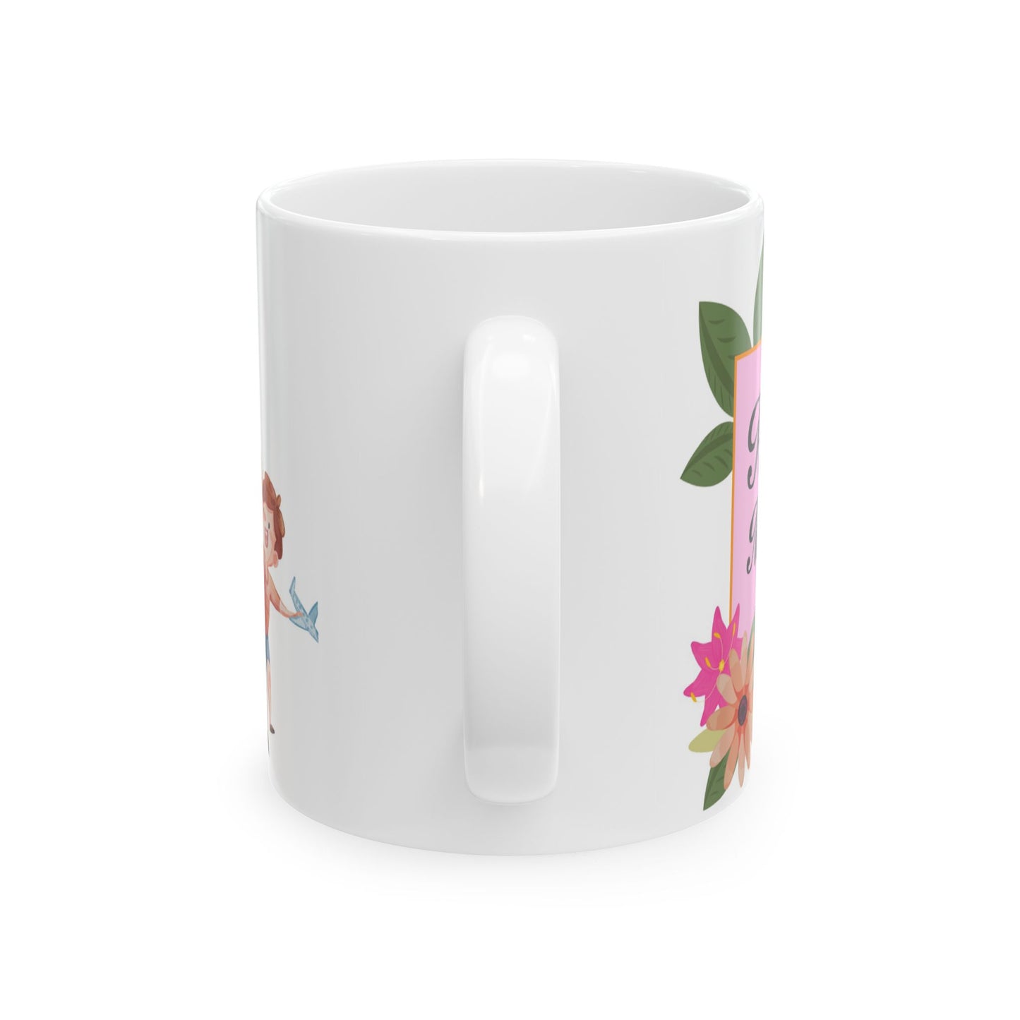Happy Mother’s Day Ceramic Mug - Super Mom Design 11oz