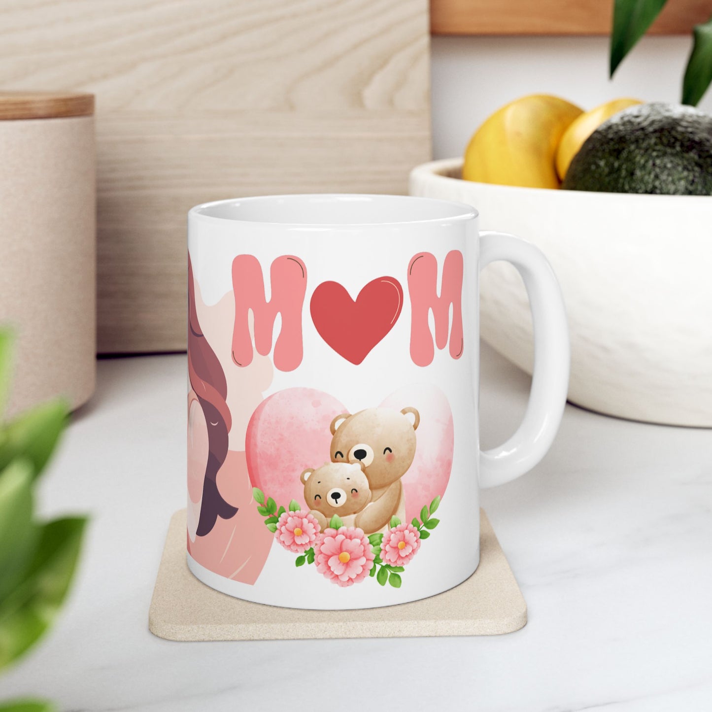 Happy Mother's Day Ceramic Mug - Cherished Moments Mug for Moms | 11oz