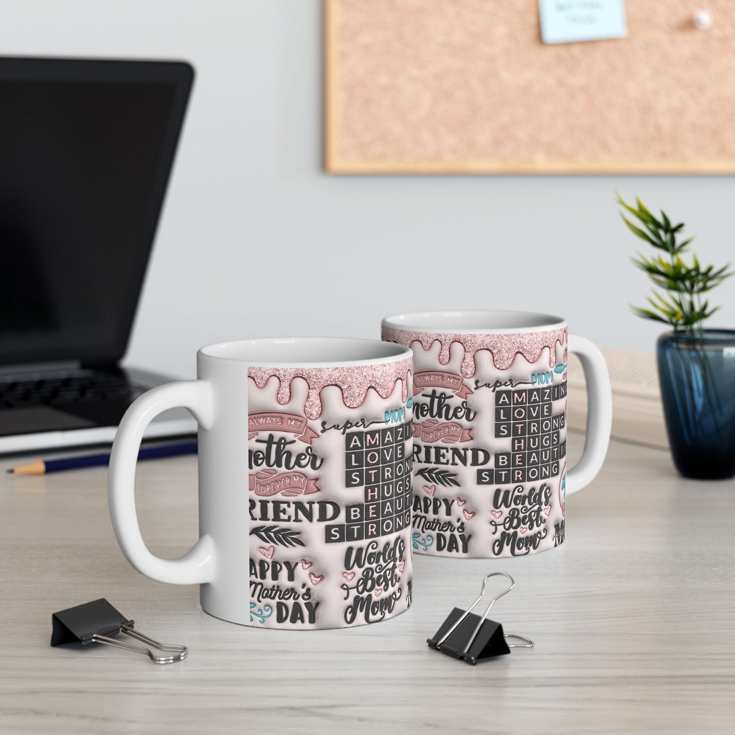 Inspirational Mother’s Day Ceramic Mug – Heartfelt Quotes & Designs